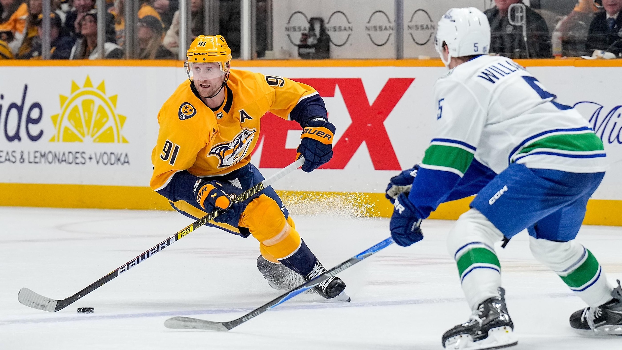 Vancouver Canucks v Nashville Predators