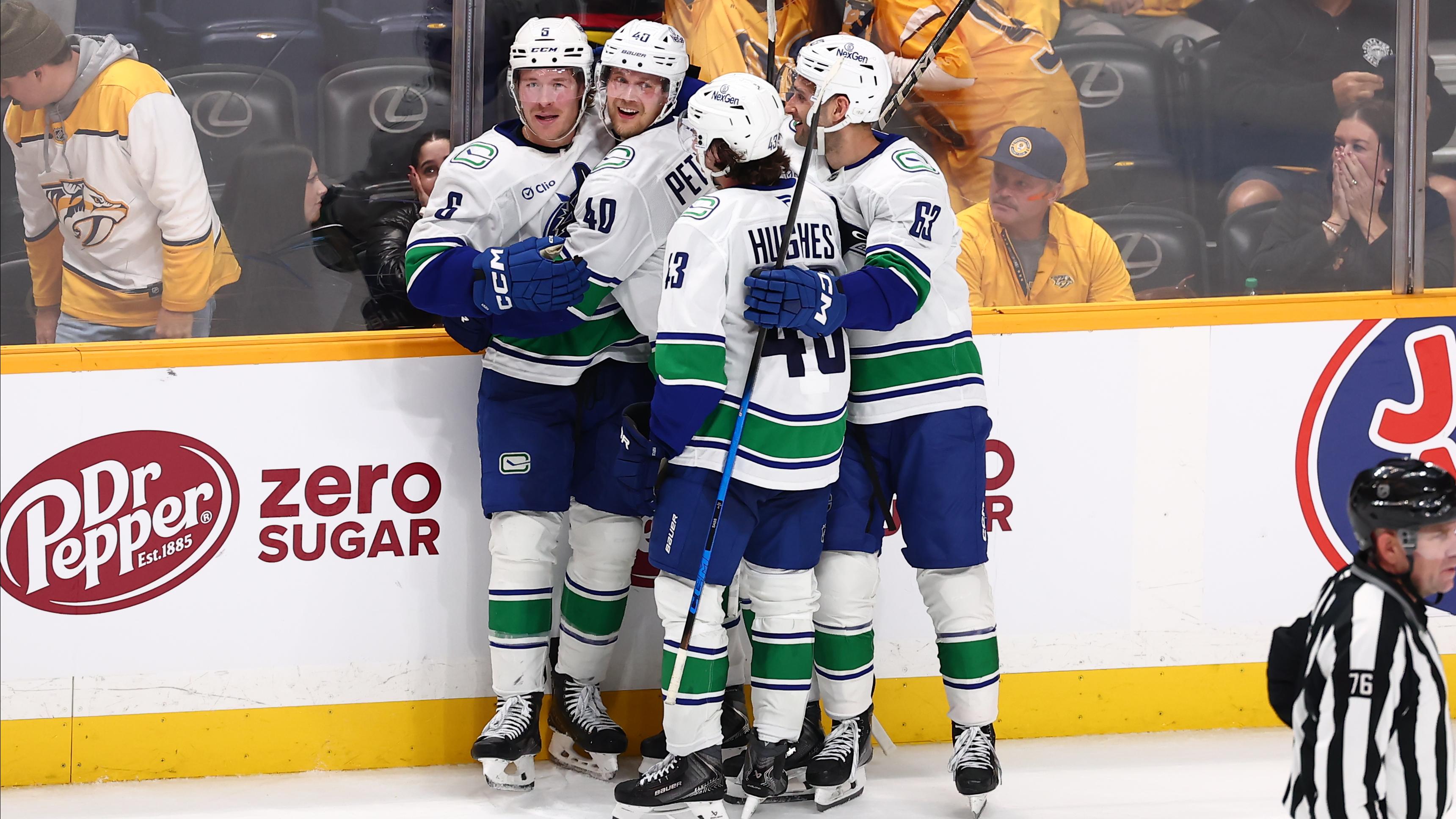 Vancouver Canucks v Nashville Predators