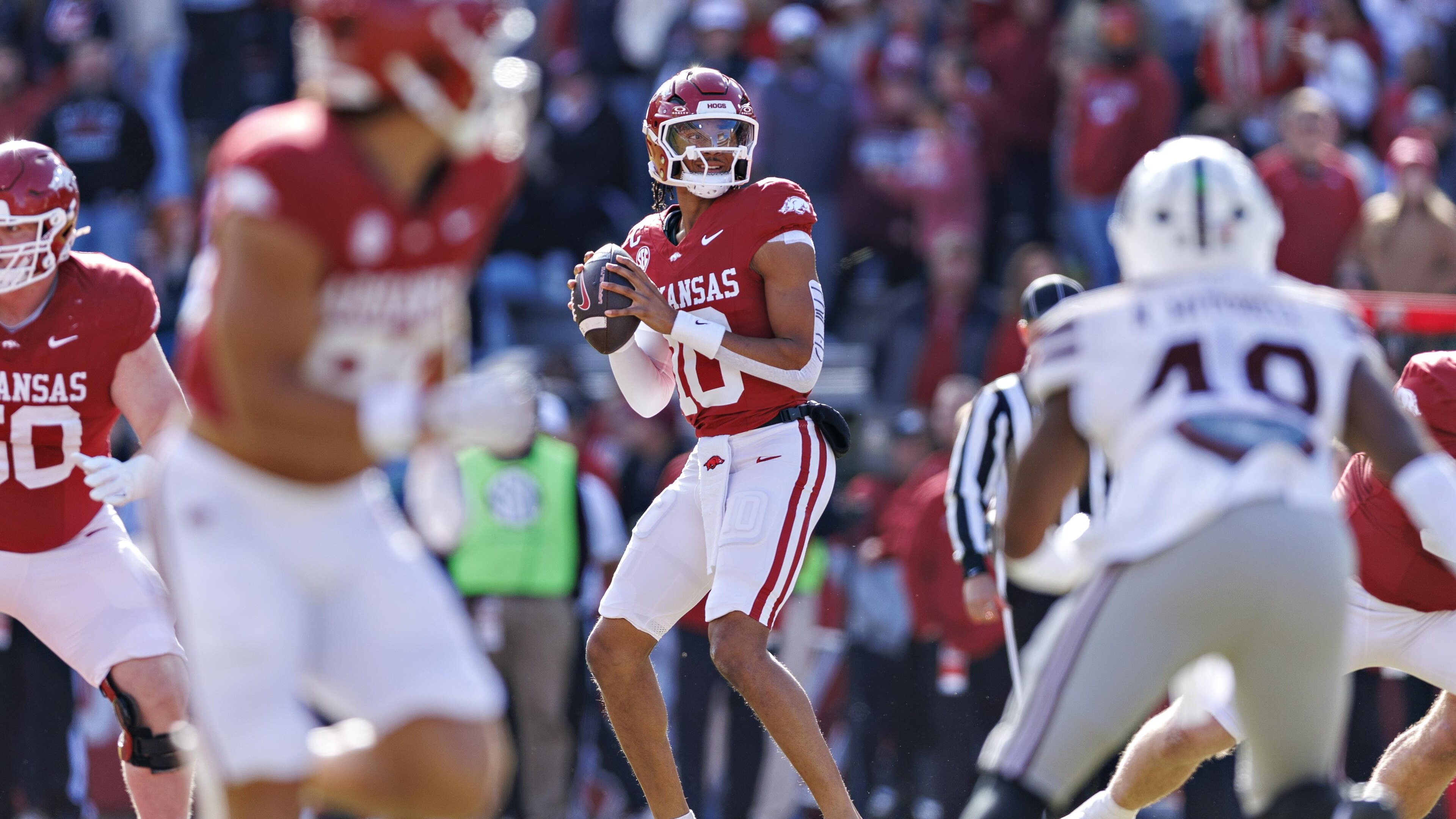 Mississippi State v Arkansas Mississippi State v Arkansas