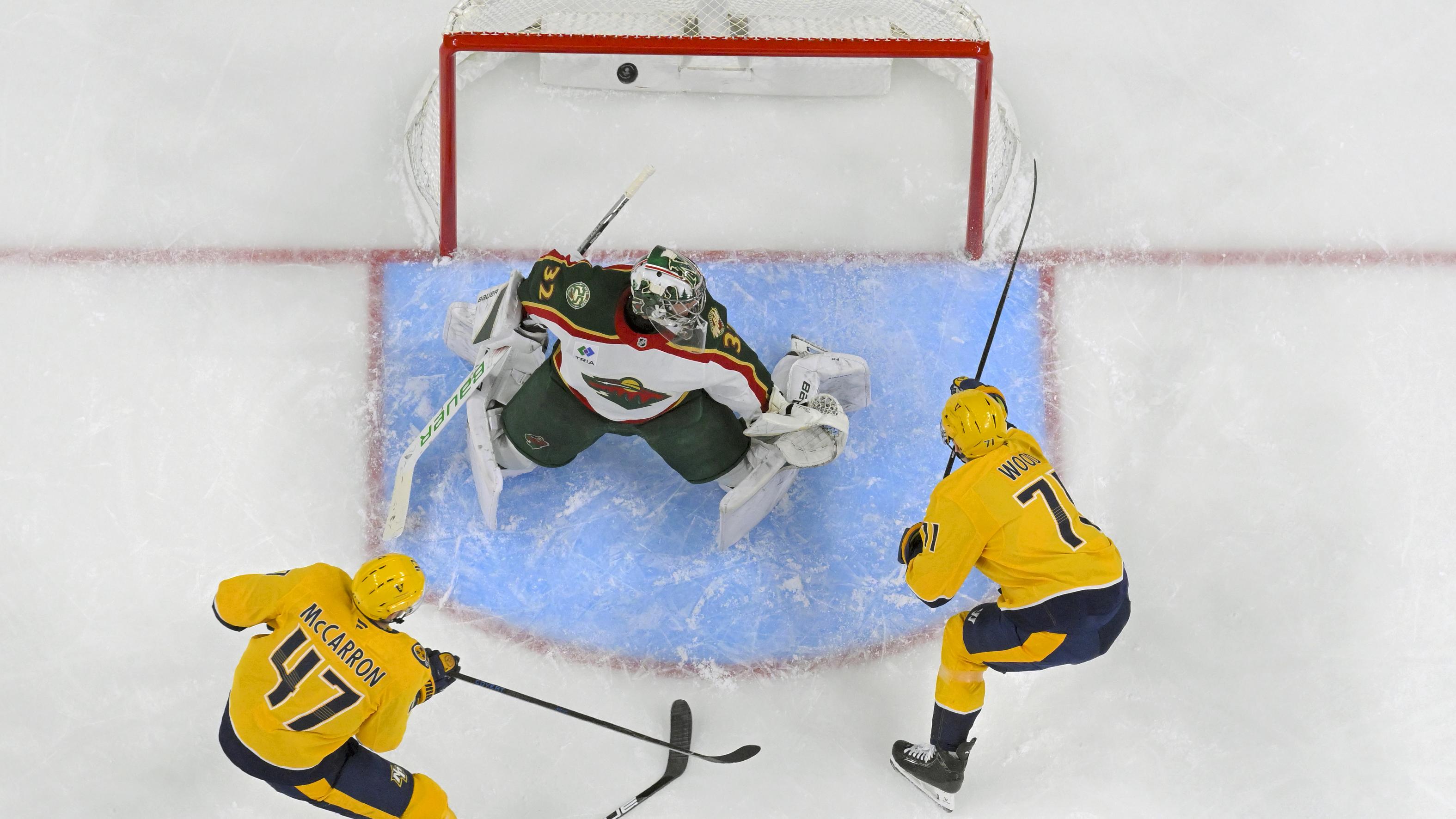 NHL: NOV 04 Predators at Wild