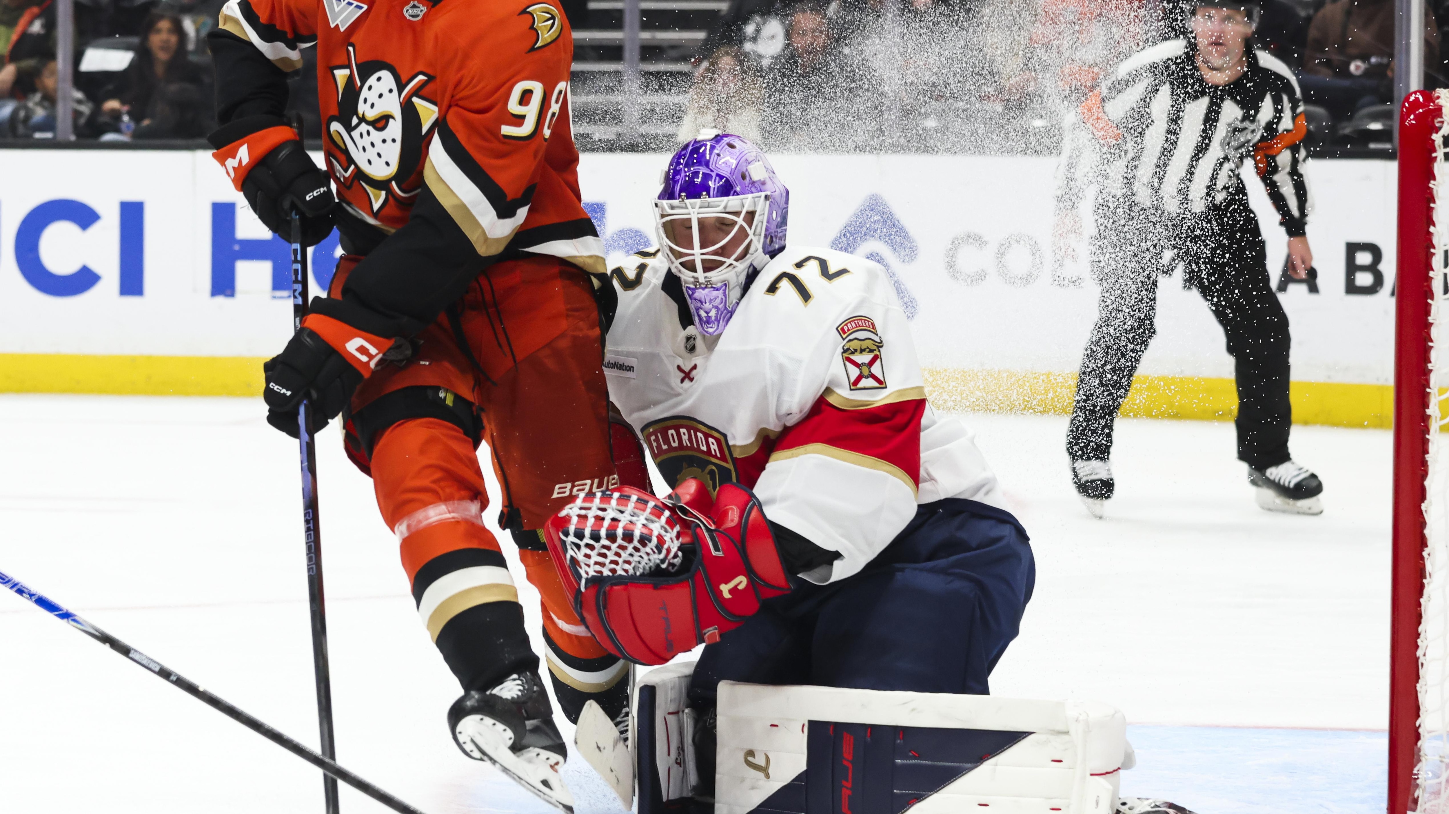 Florida Panthers v Anaheim Ducks