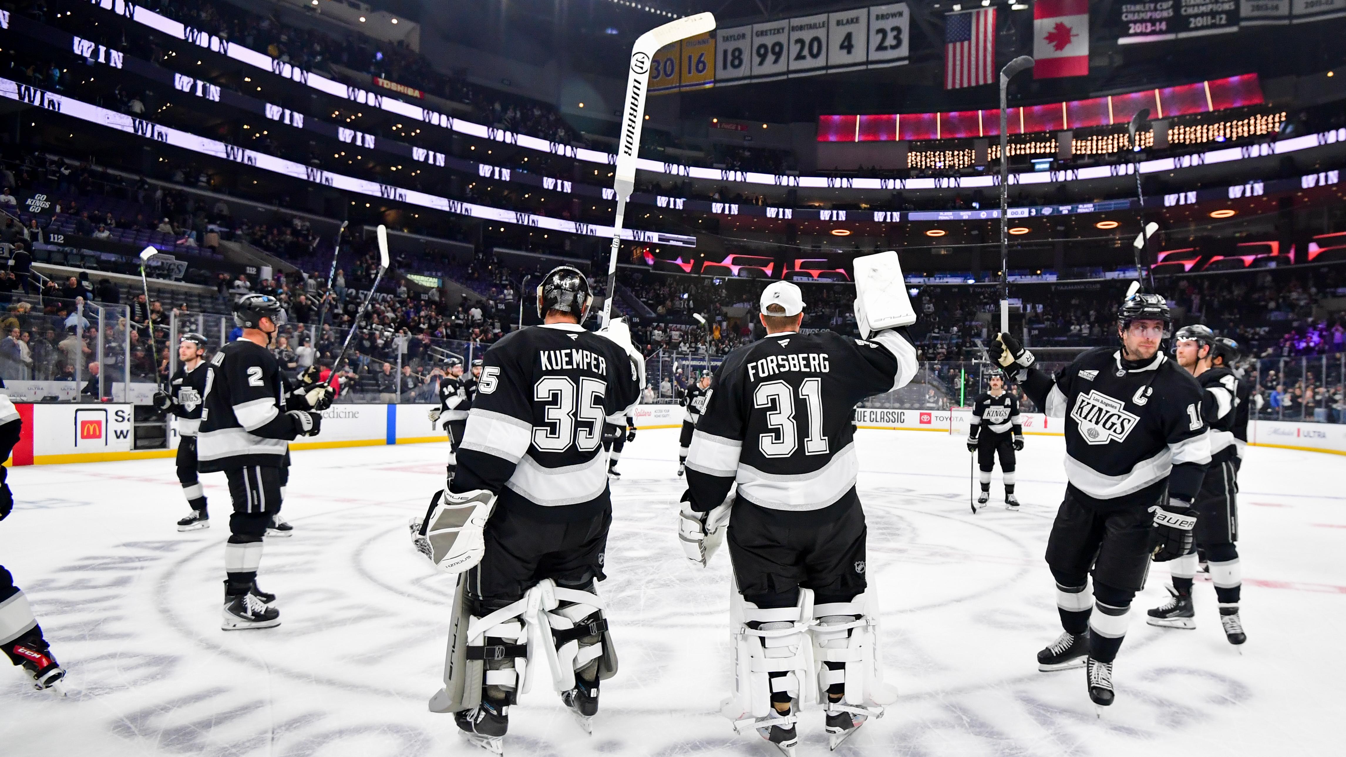 Winnipeg Jets v Los Angeles Kings