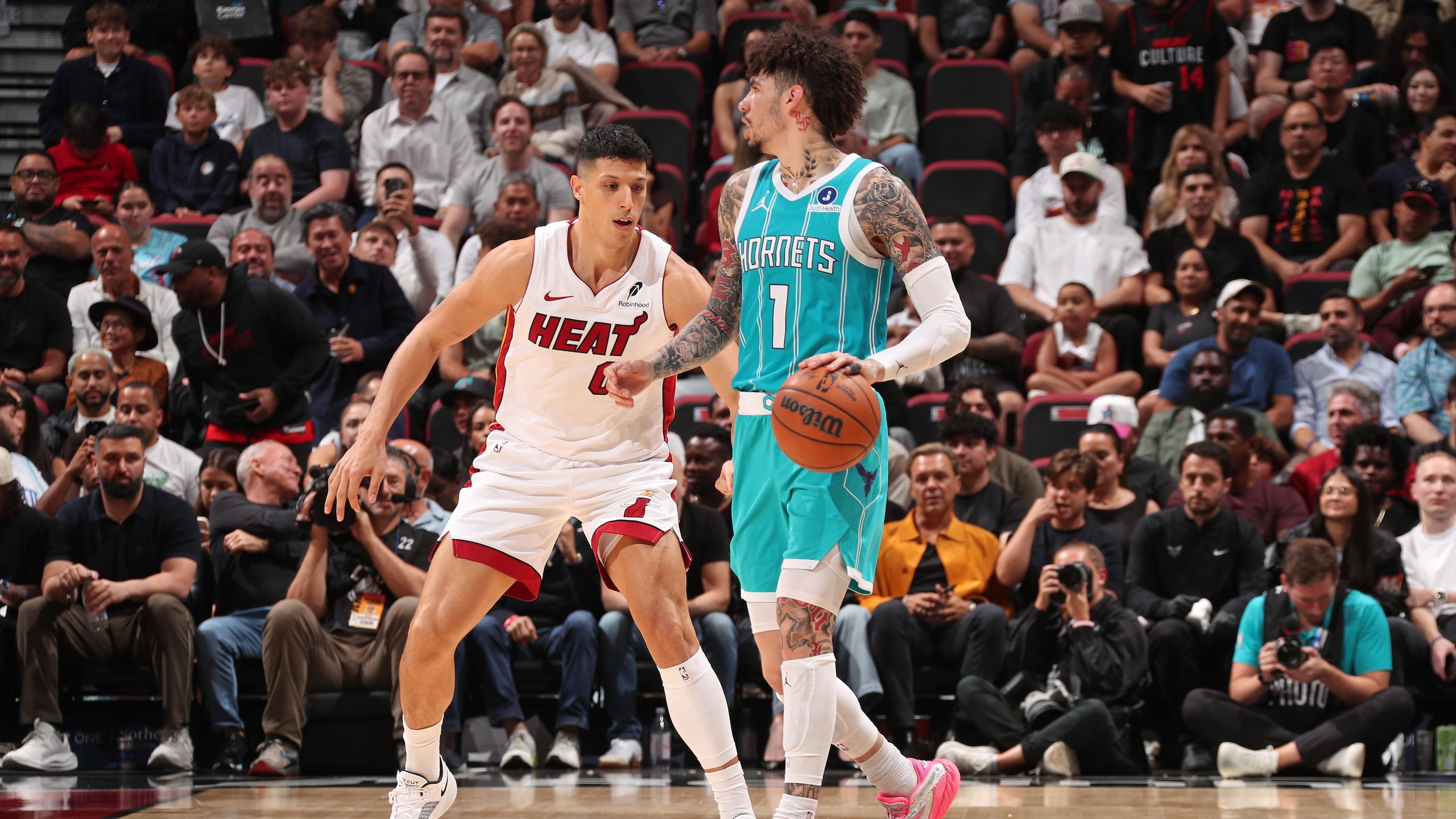 Charlotte Hornets v Miami Heat