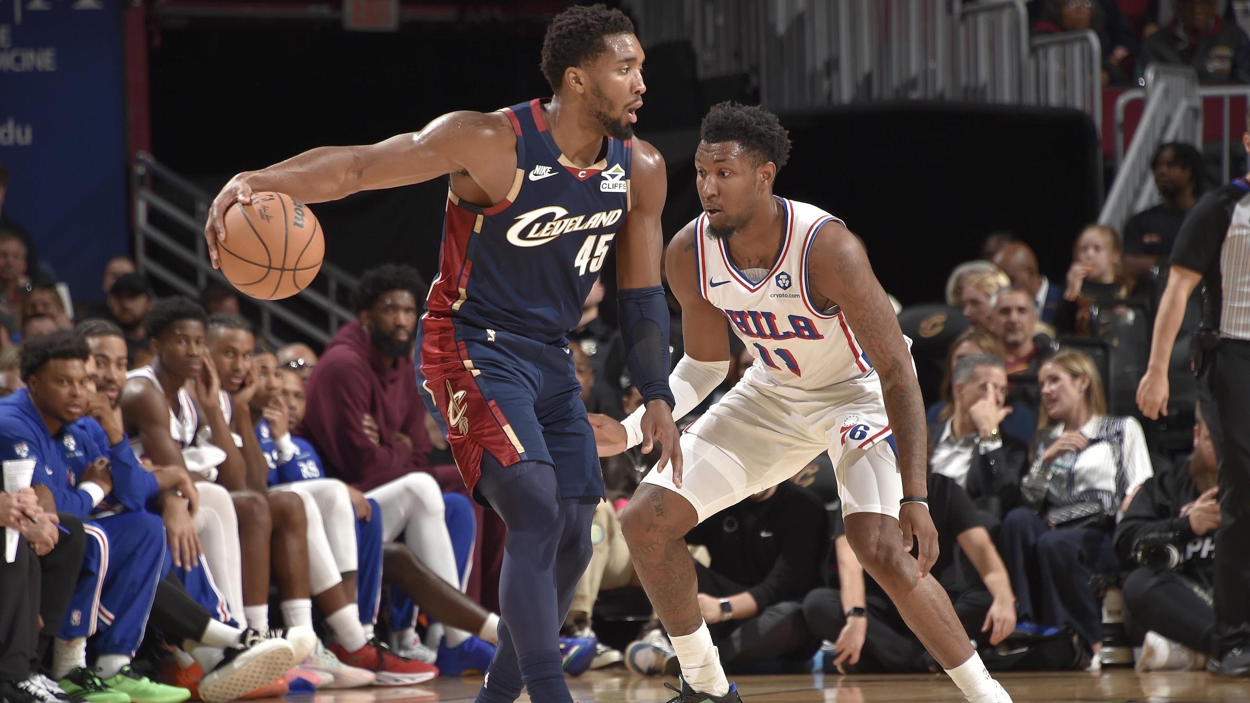 Philadelphia 76ers v Cleveland Cavaliers Philadelphia 76ers v Cleveland Cavaliers