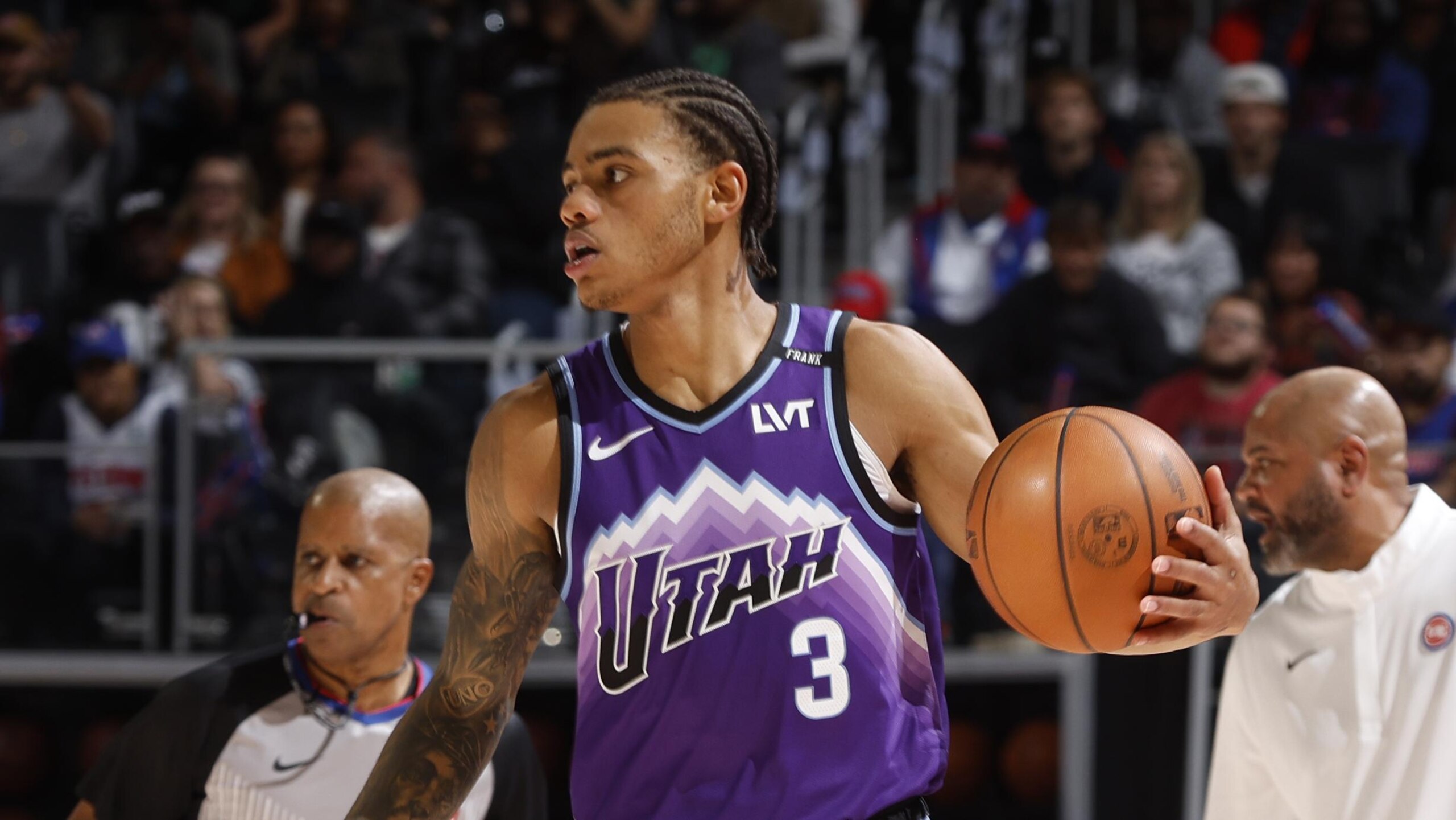 Utah Jazz v Detroit Pistons