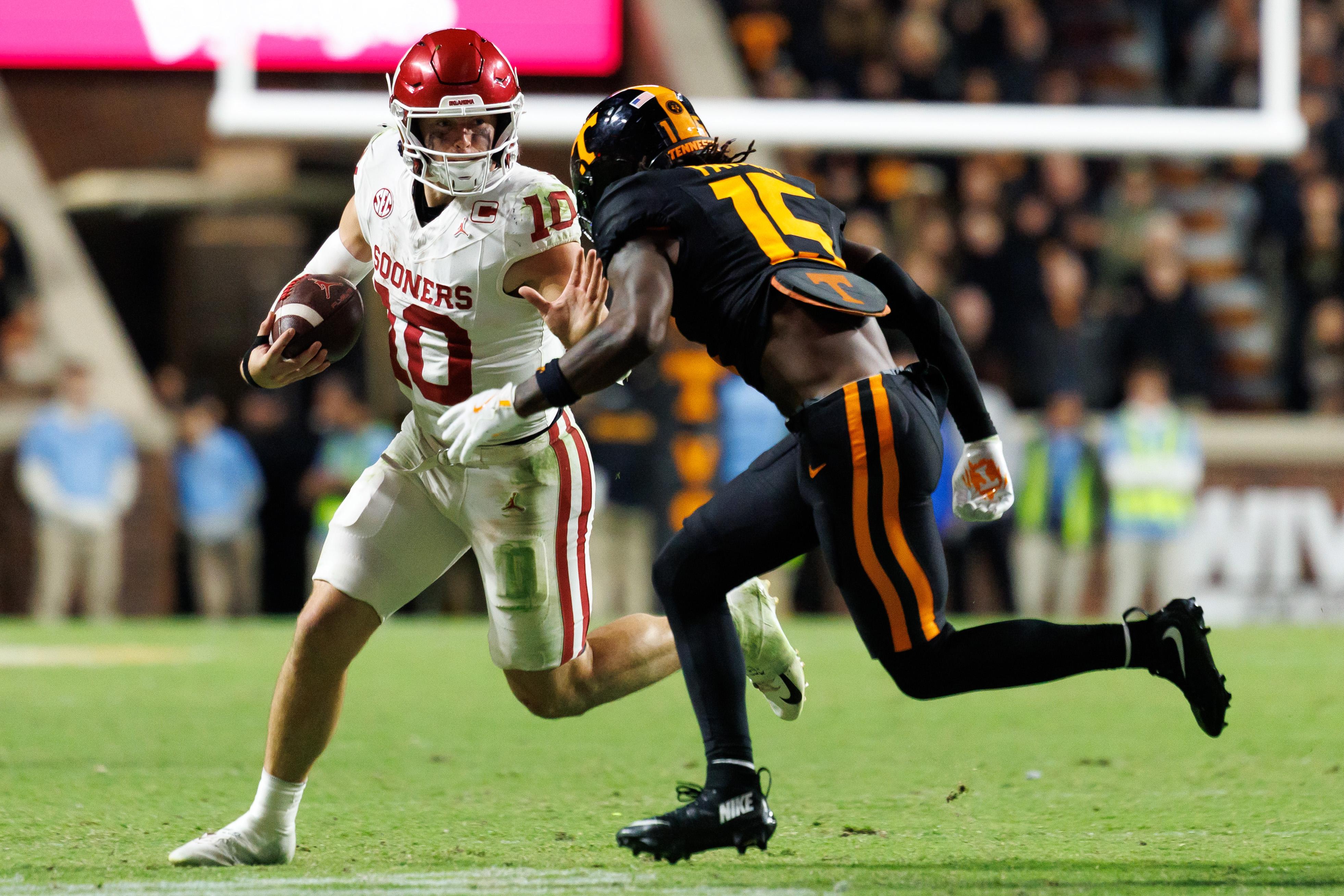 Oklahoma v Tennessee