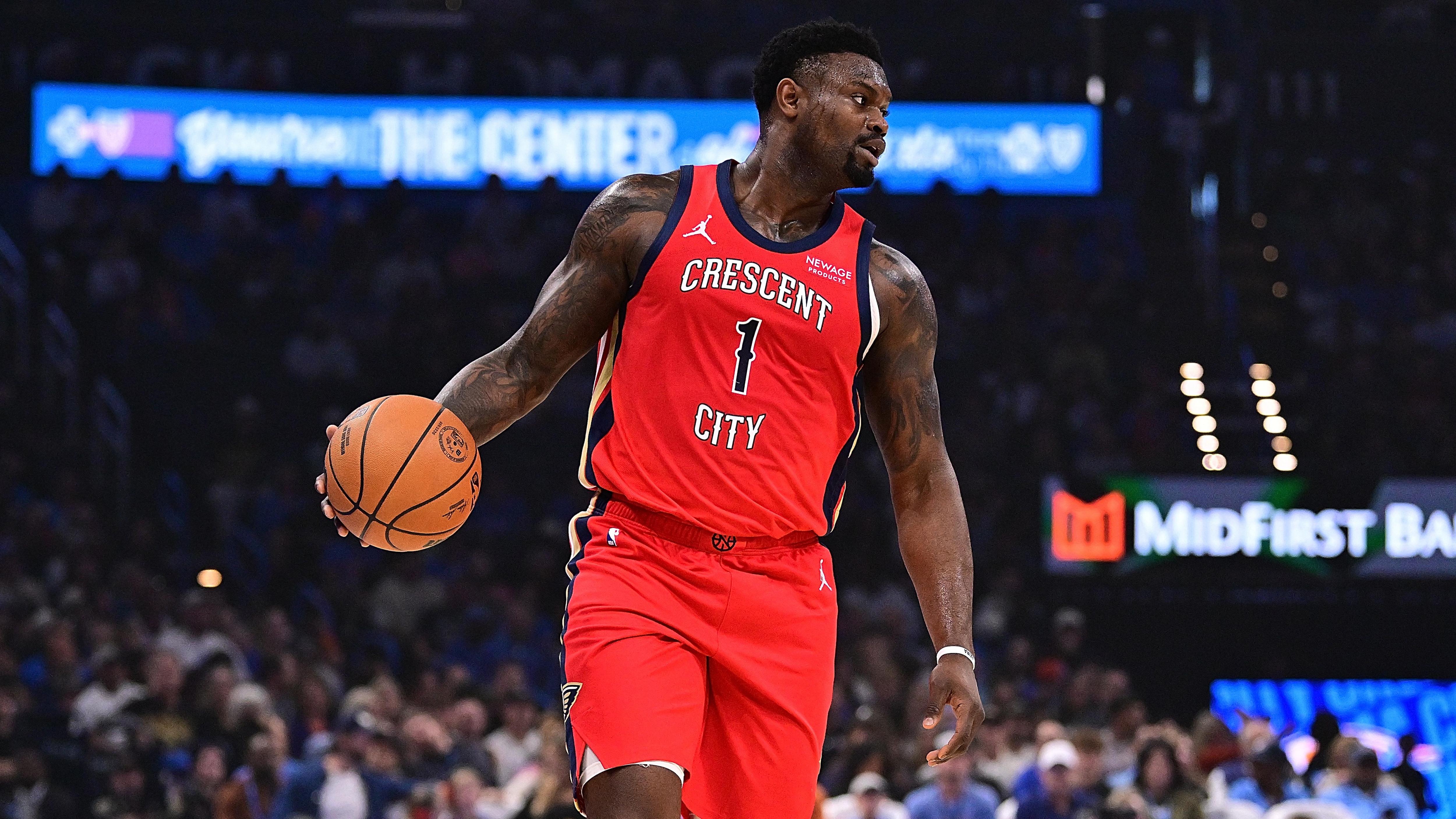 New Orleans Pelicans v Oklahoma City Thunder