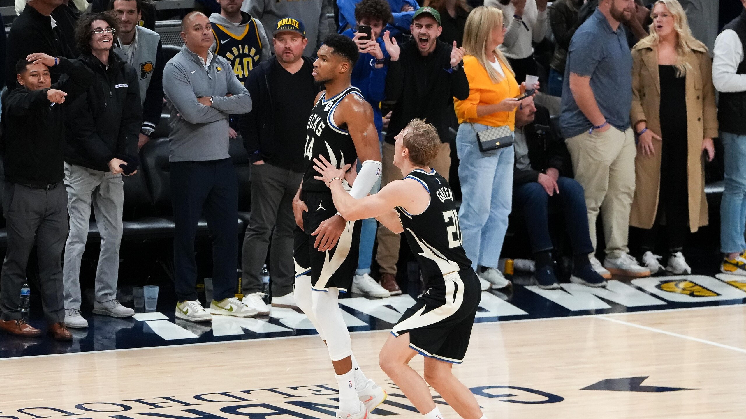 Milwaukee Bucks v Indiana Pacers
