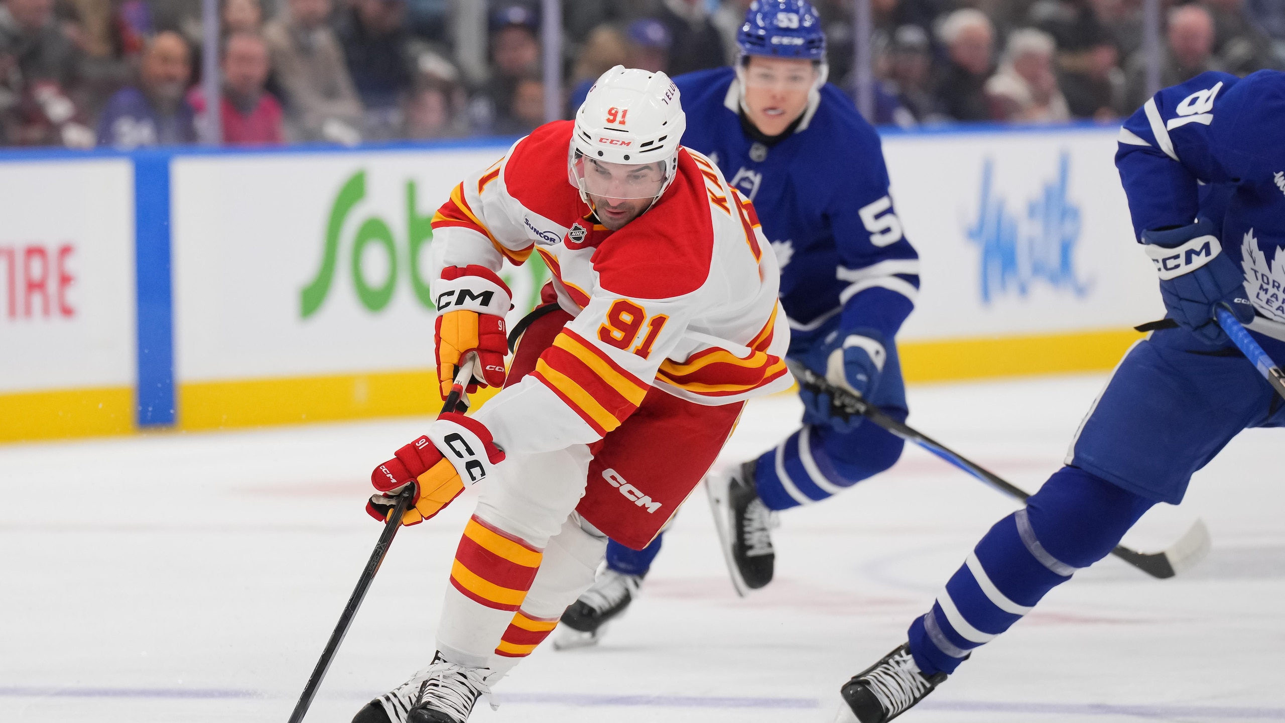 Calgary Flames v Toronto Maple Leafs
