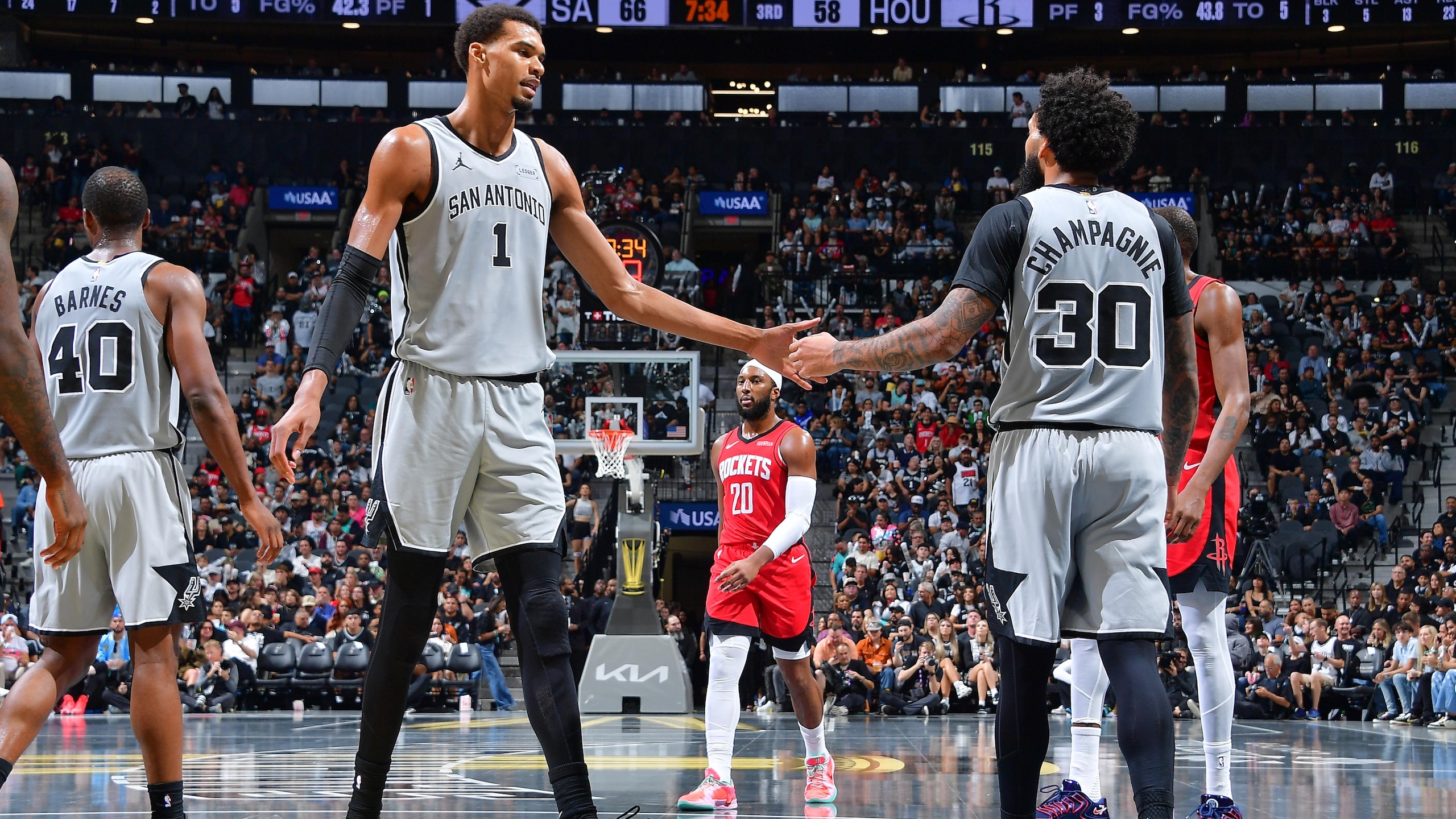 Houston Rockets v San Antonio Spurs