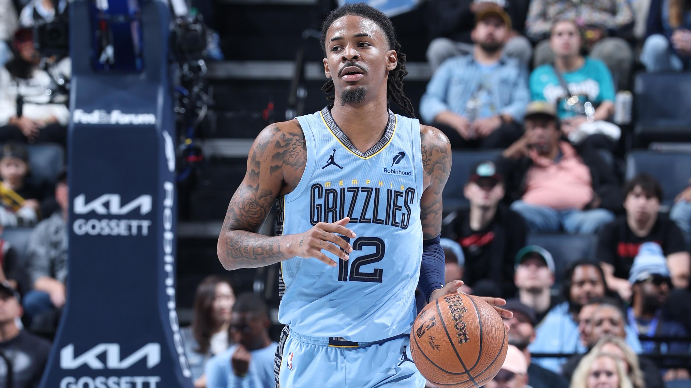 Ja Morant Debuts Memphis Grizzlies' Platinum City Edition