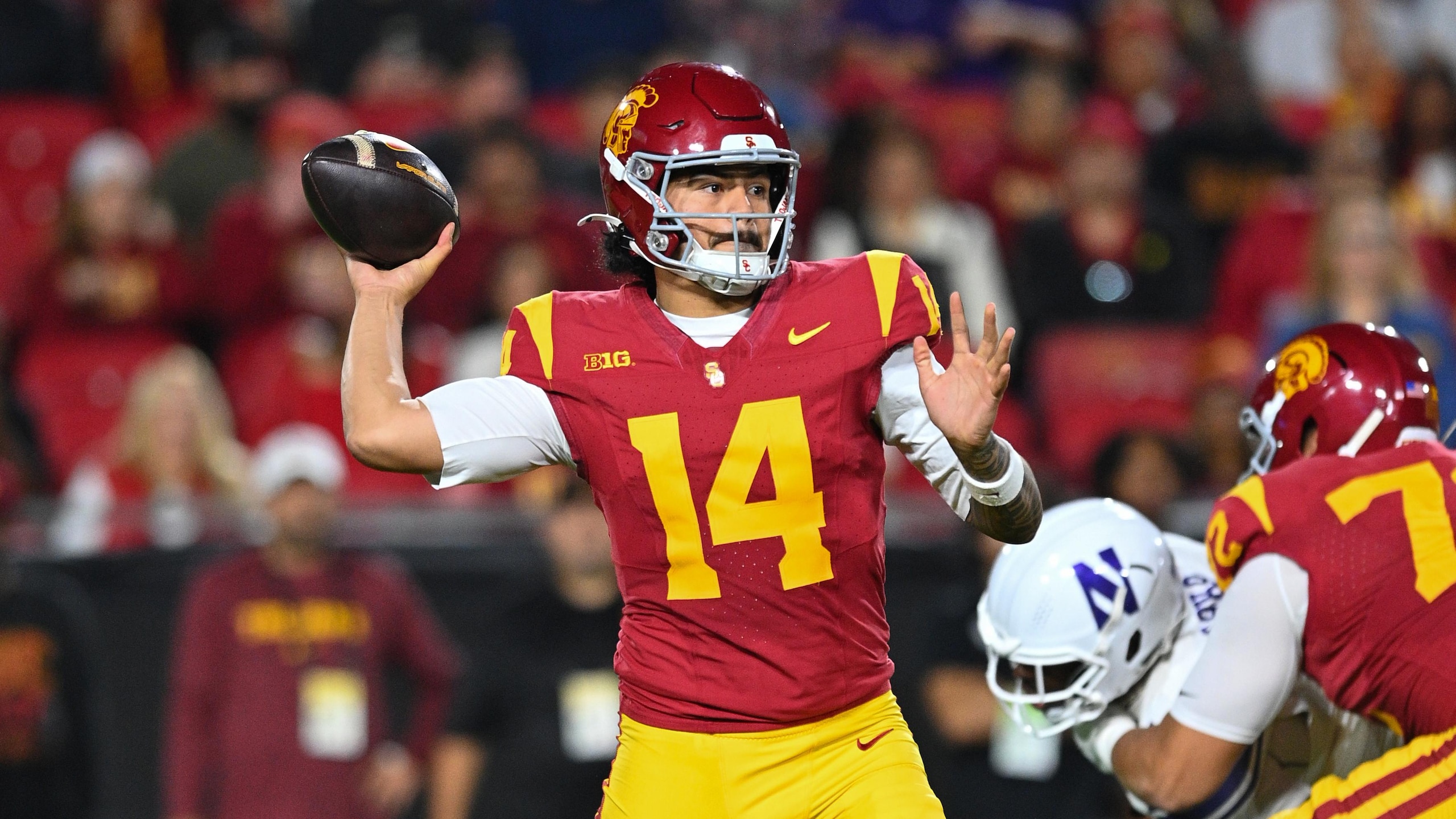 COLLEGE FOOTBALL: NOV 07 Northwestern at USC COLLEGE FOOTBALL: NOV 07 Northwestern at USC