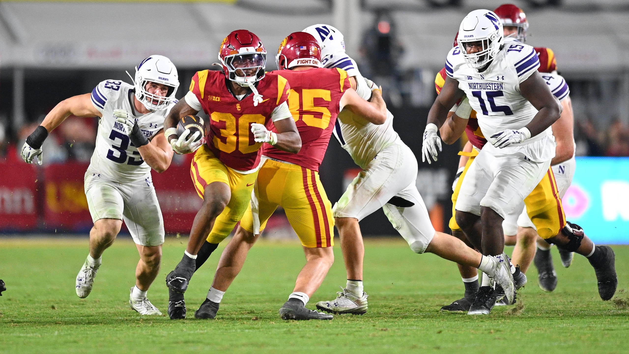 COLLEGE FOOTBALL: NOV 07 Northwestern at USC