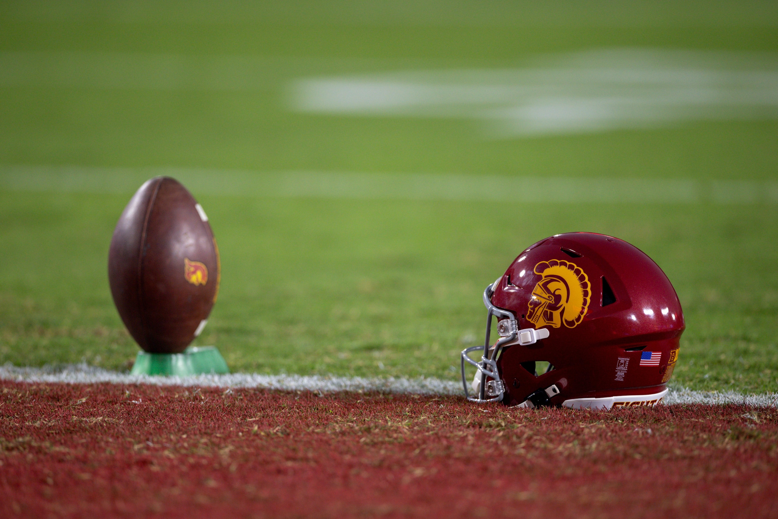 USC Trojans Northwestern Wildcats NCAA Football Game