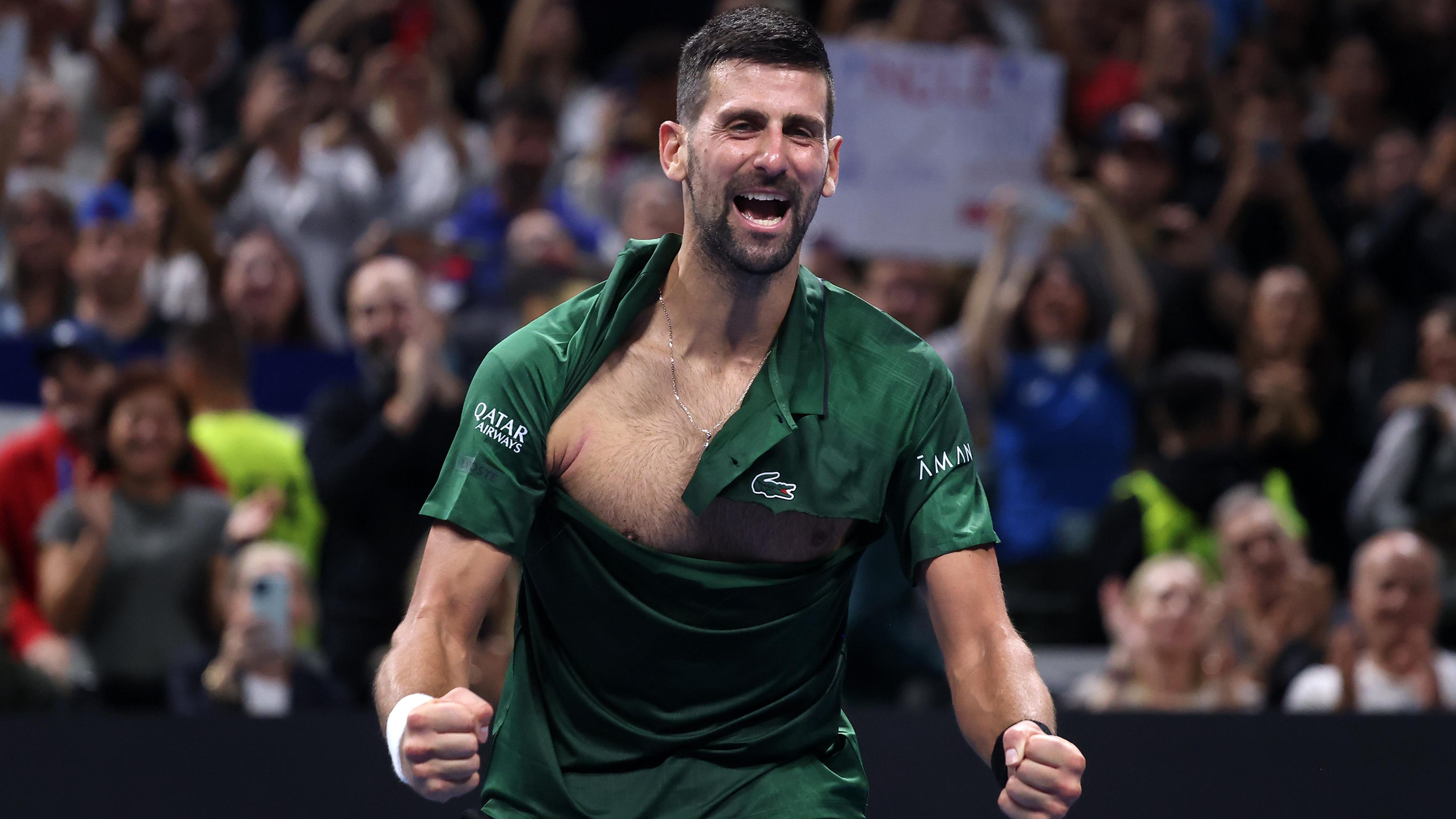 Novak Djokovic Makes History, Breaks Roger Federer's Hard Court Men's  Titles Record