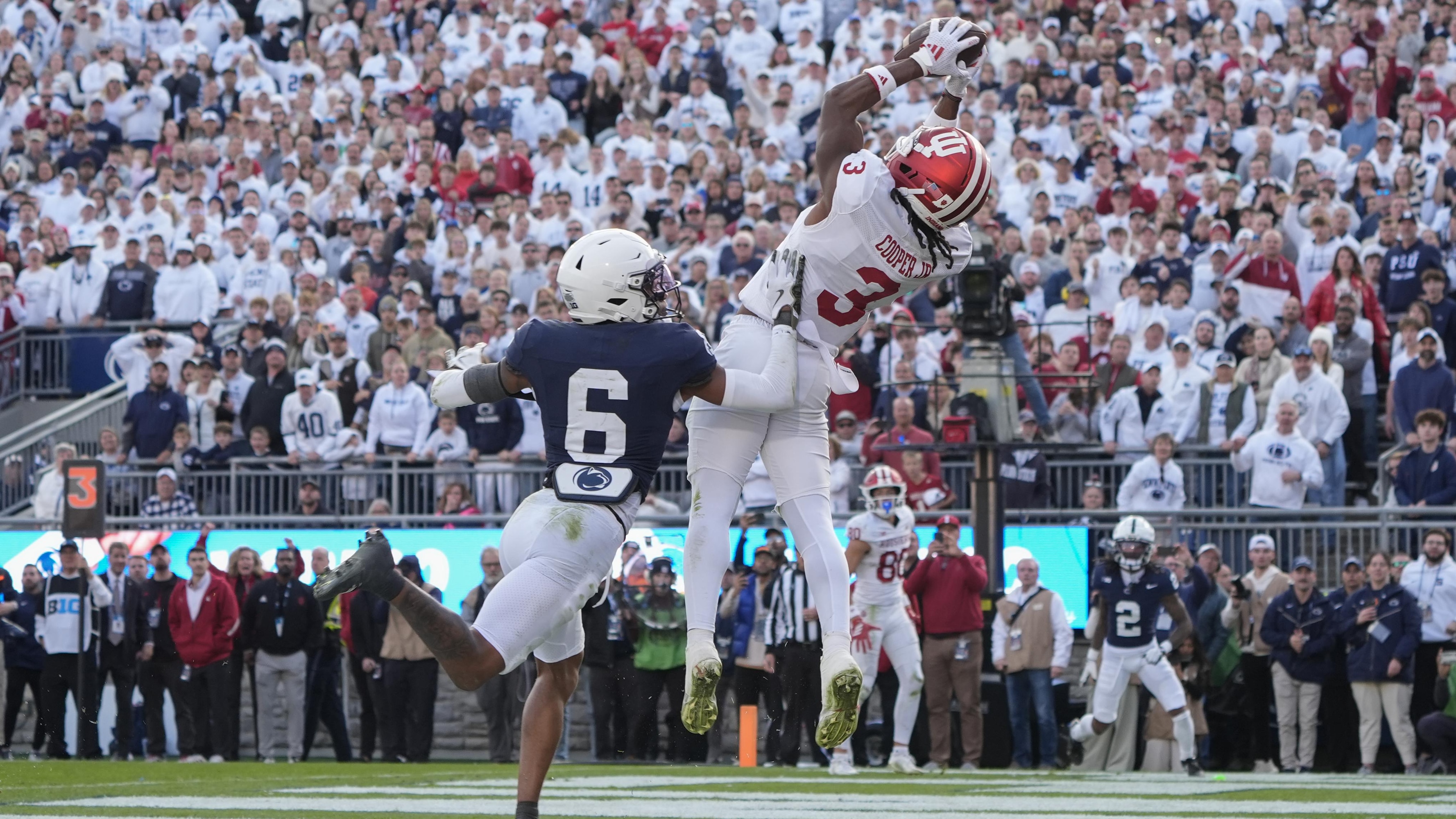 Omar Cooper Jr. & Fernando Mendoza Send Message That Indiana is a Team of Destiny