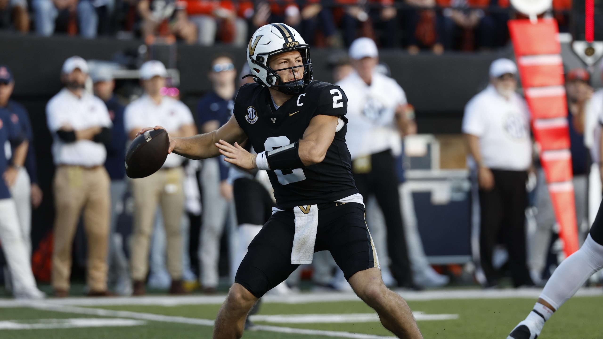 COLLEGE FOOTBALL: NOV 08 Auburn at Vanderbilt