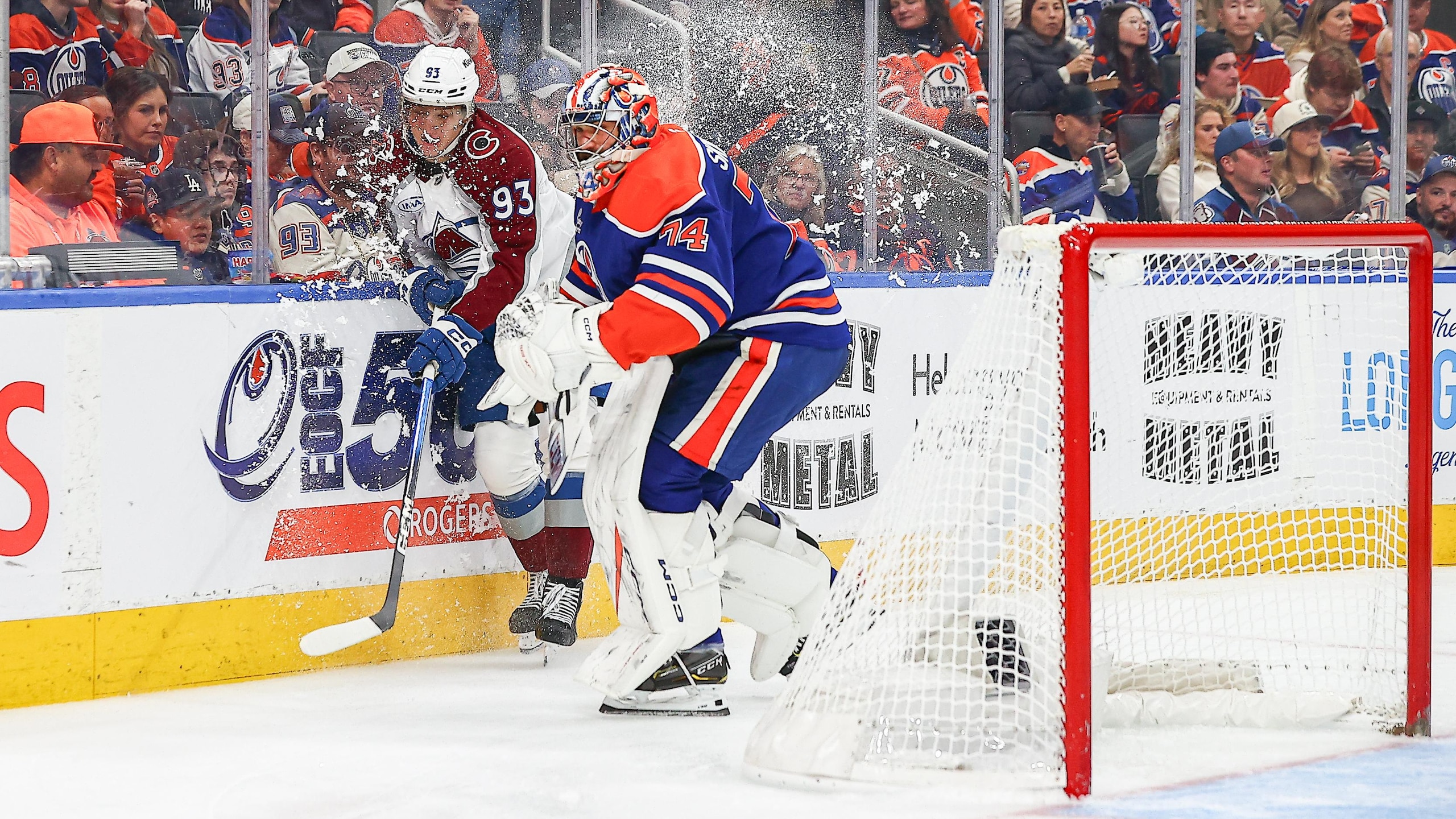 NHL: NOV 08 Avalanche at Oilers