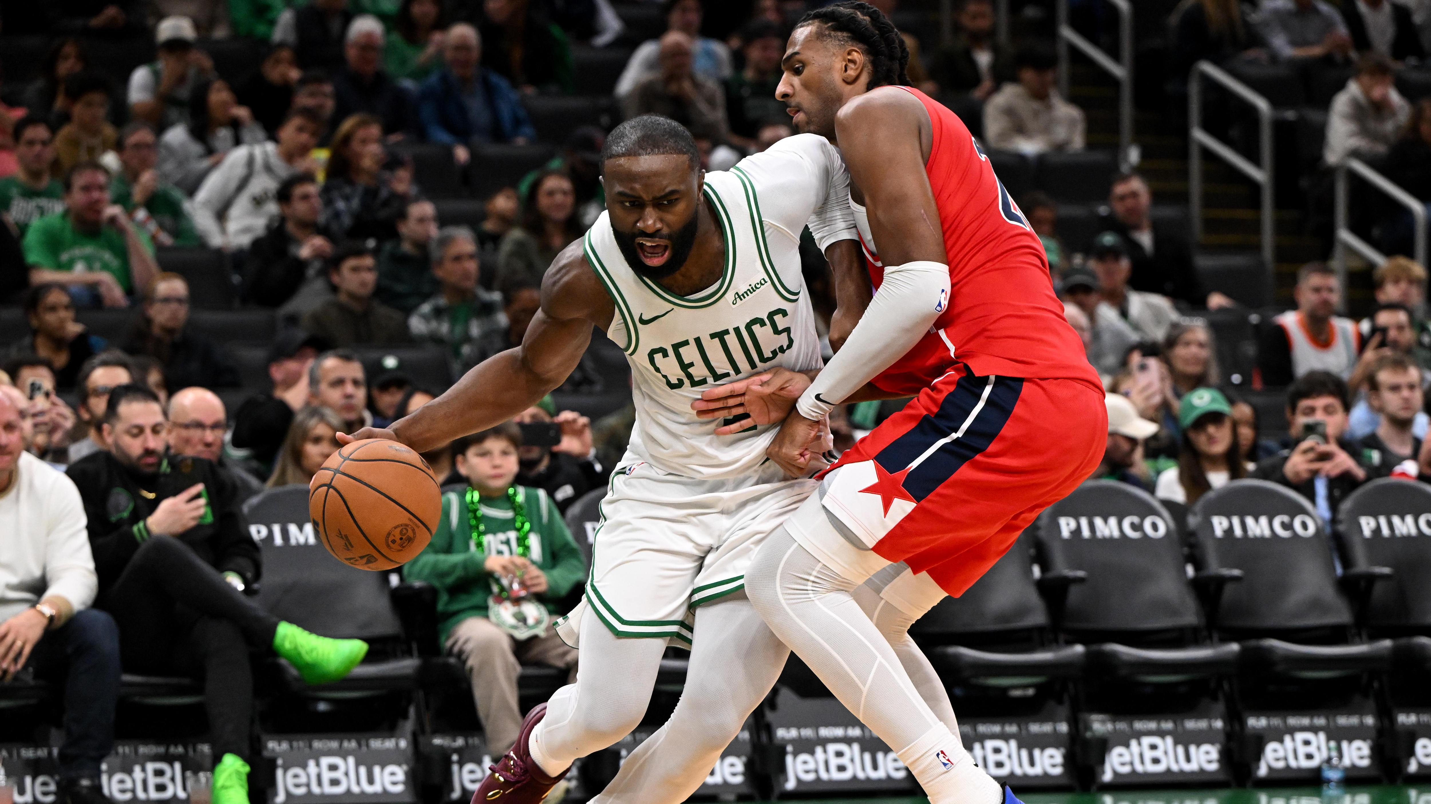 Jaylen Brown’s Fake Hairline, Celtics Run Over Wizards