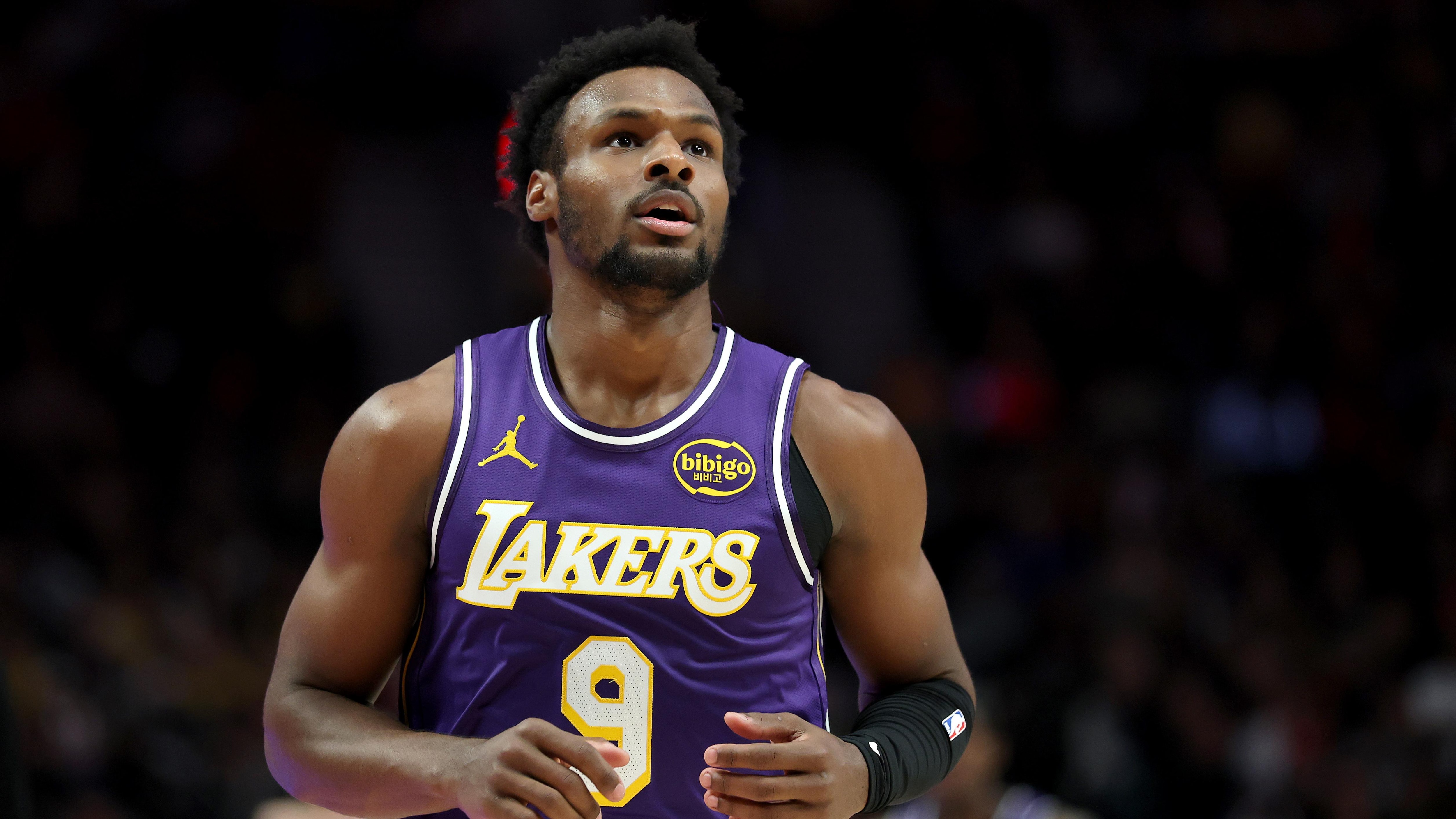 Bronny James Finds Groove in Lakers Offense