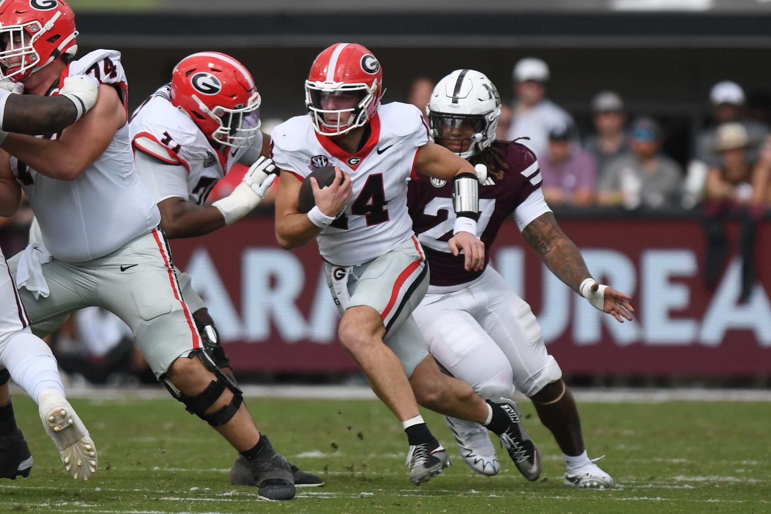 COLLEGE FOOTBALL: NOV 08 Georgia at Mississippi State