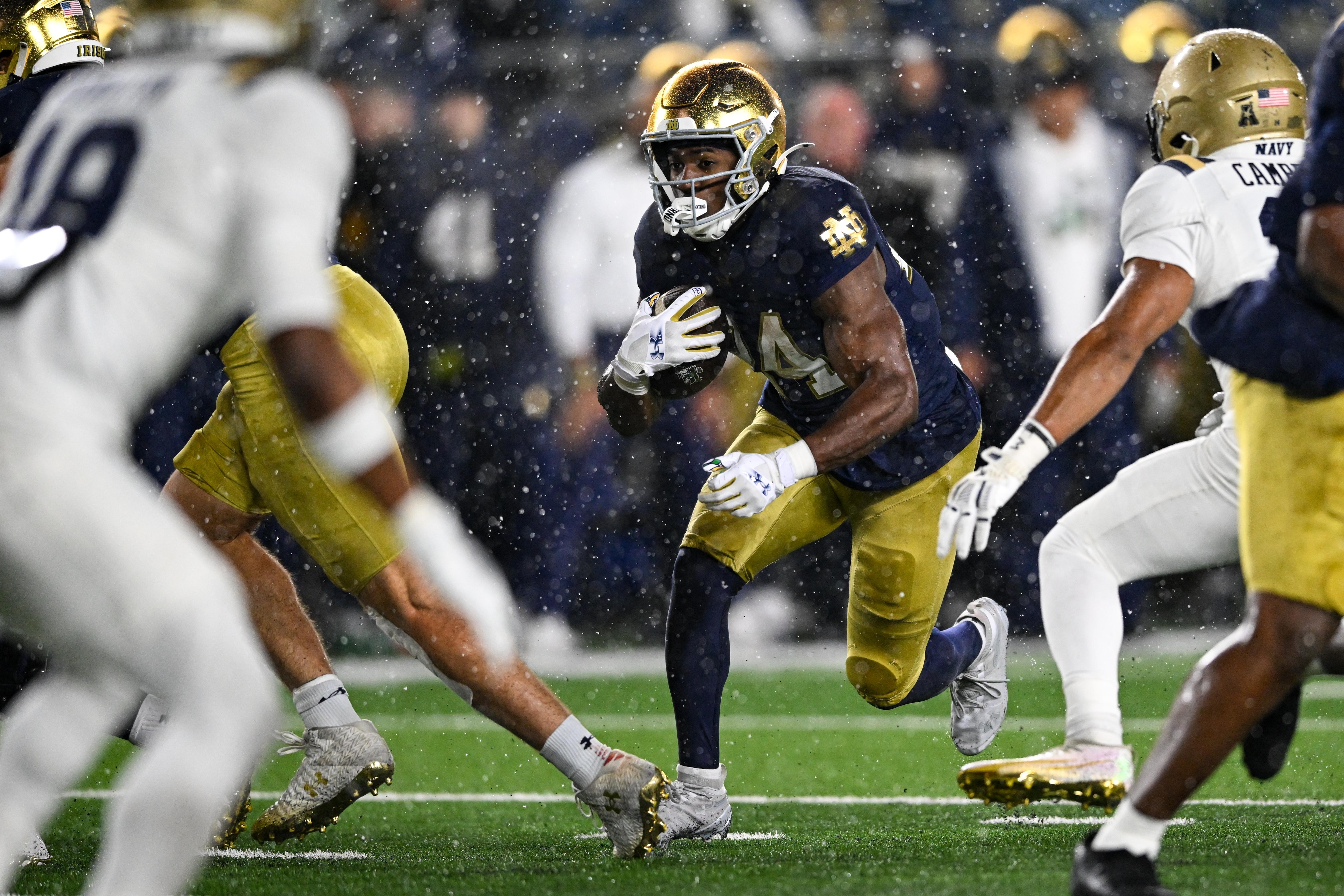COLLEGE FOOTBALL: NOV 08 Navy at Notre Dame