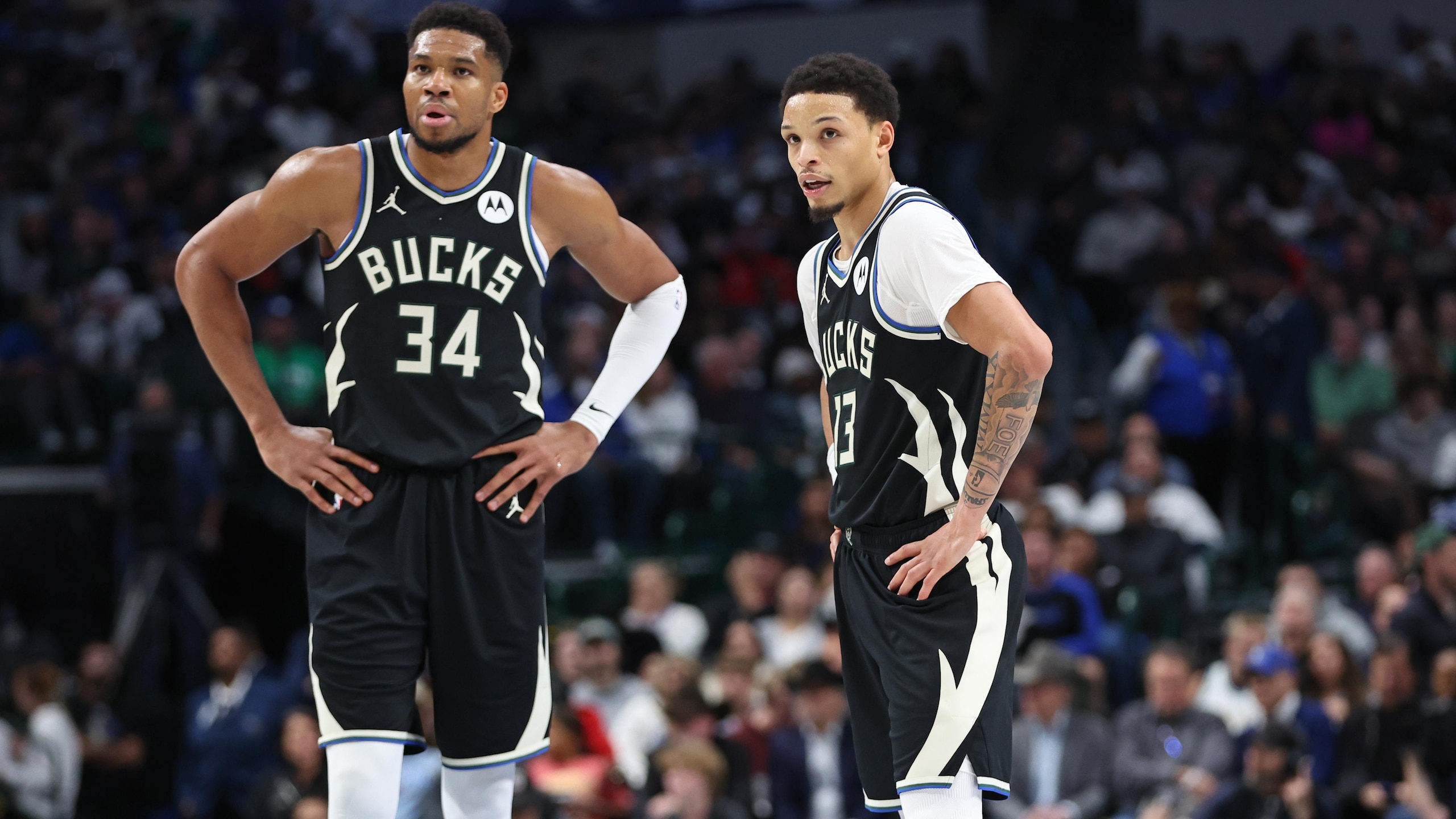 Milwaukee Bucks v Dallas Mavericks Milwaukee Bucks v Dallas Mavericks