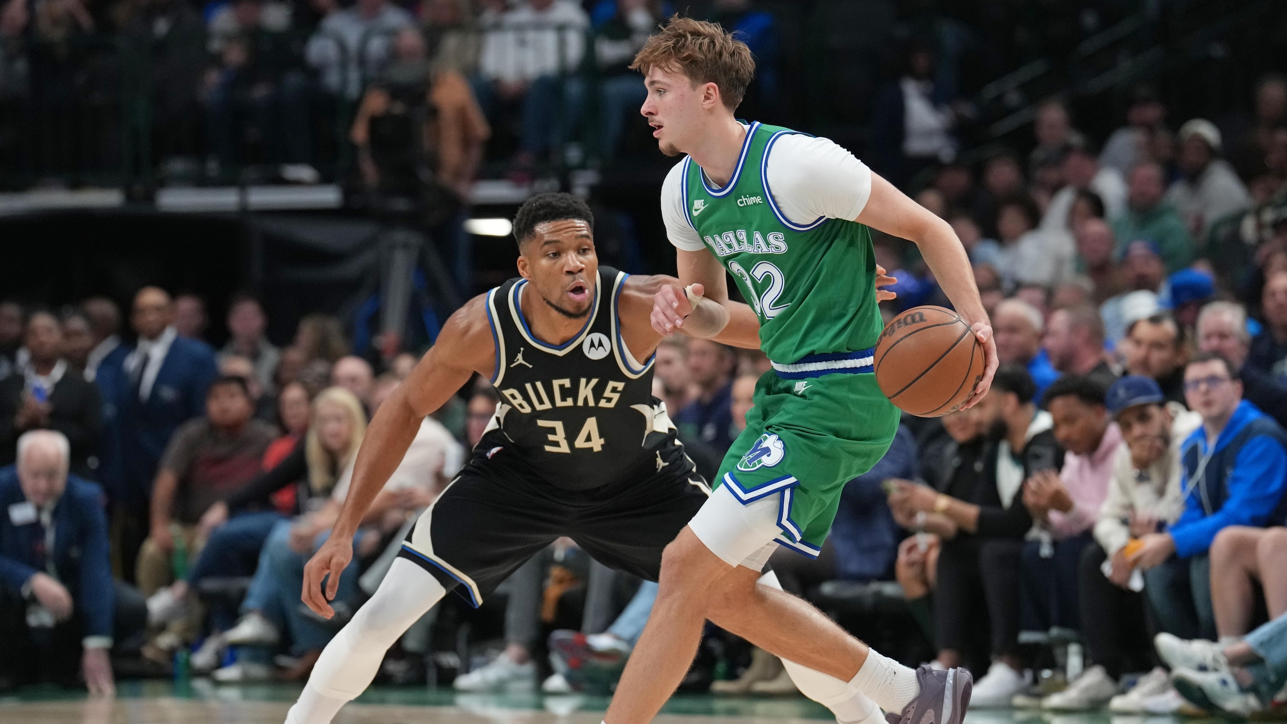 Milwaukee Bucks v Dallas Mavericks Milwaukee Bucks v Dallas Mavericks