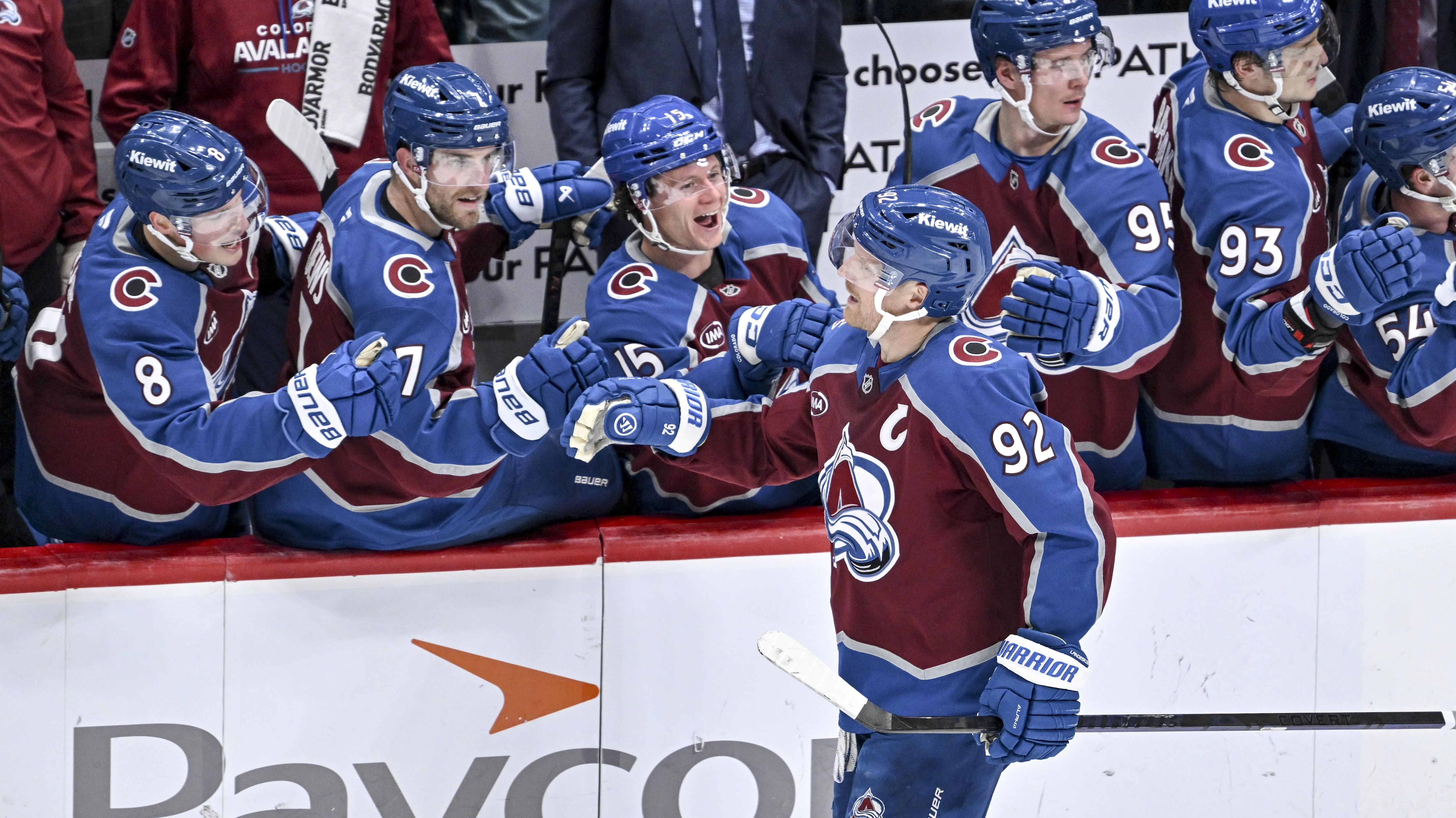 COLORADO AVALANCHE VS ANAHEIM DUCKS, NHL