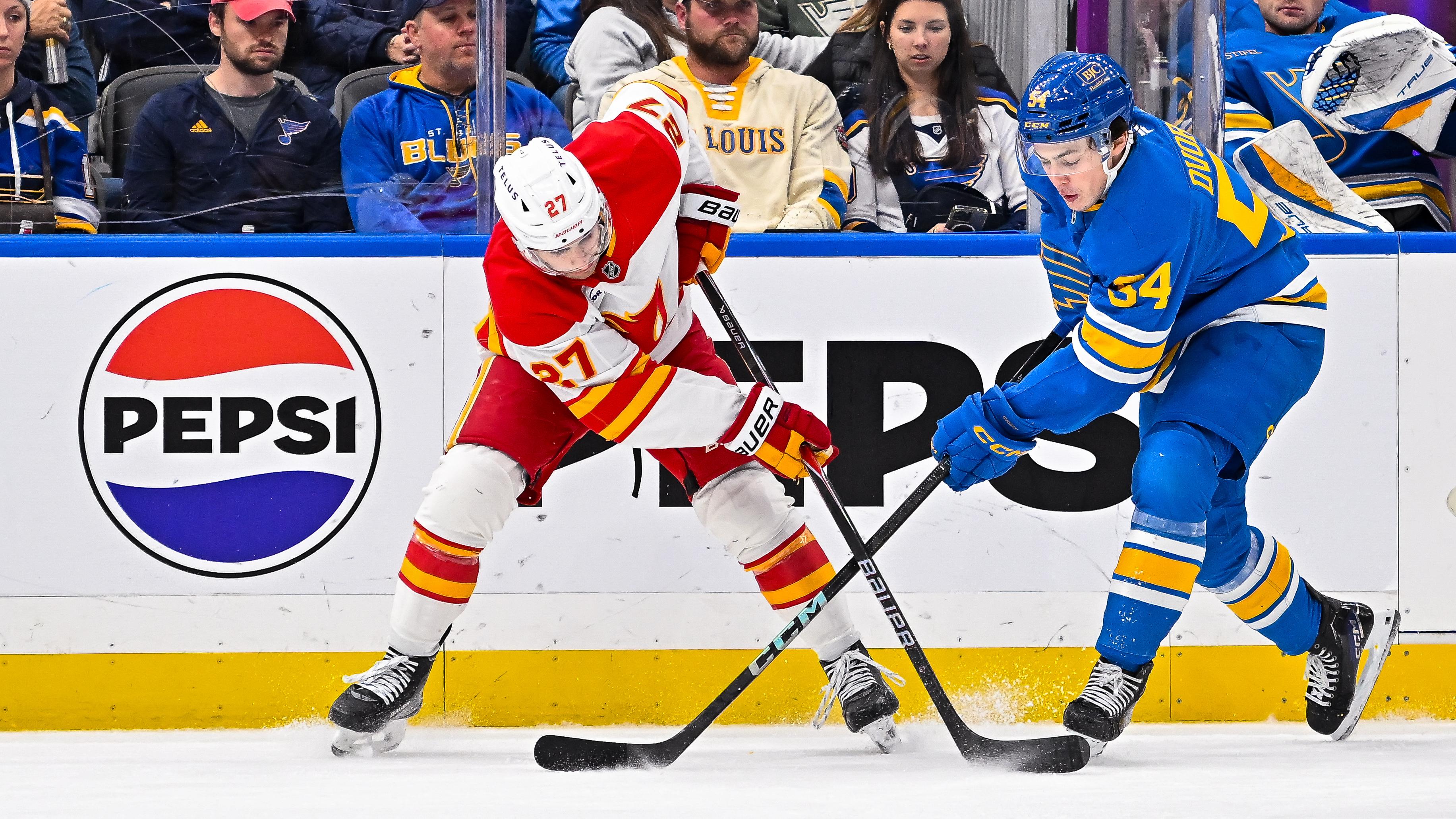 NHL: NOV 11 Flames at Blues