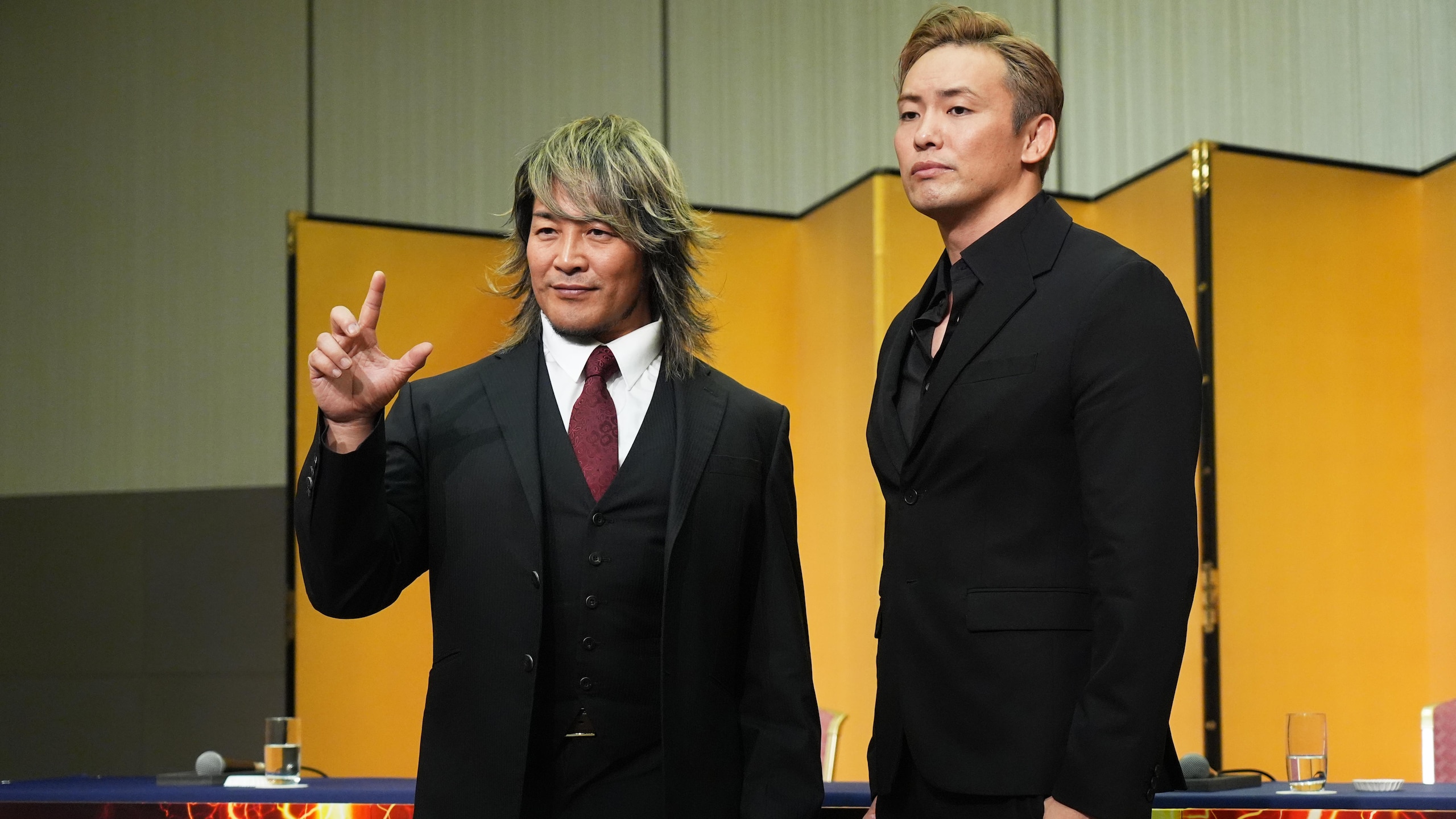 New Japan Pro-Wrestling - WRESTLE KINGDOM 20 in Tokyo Dome Press Conference