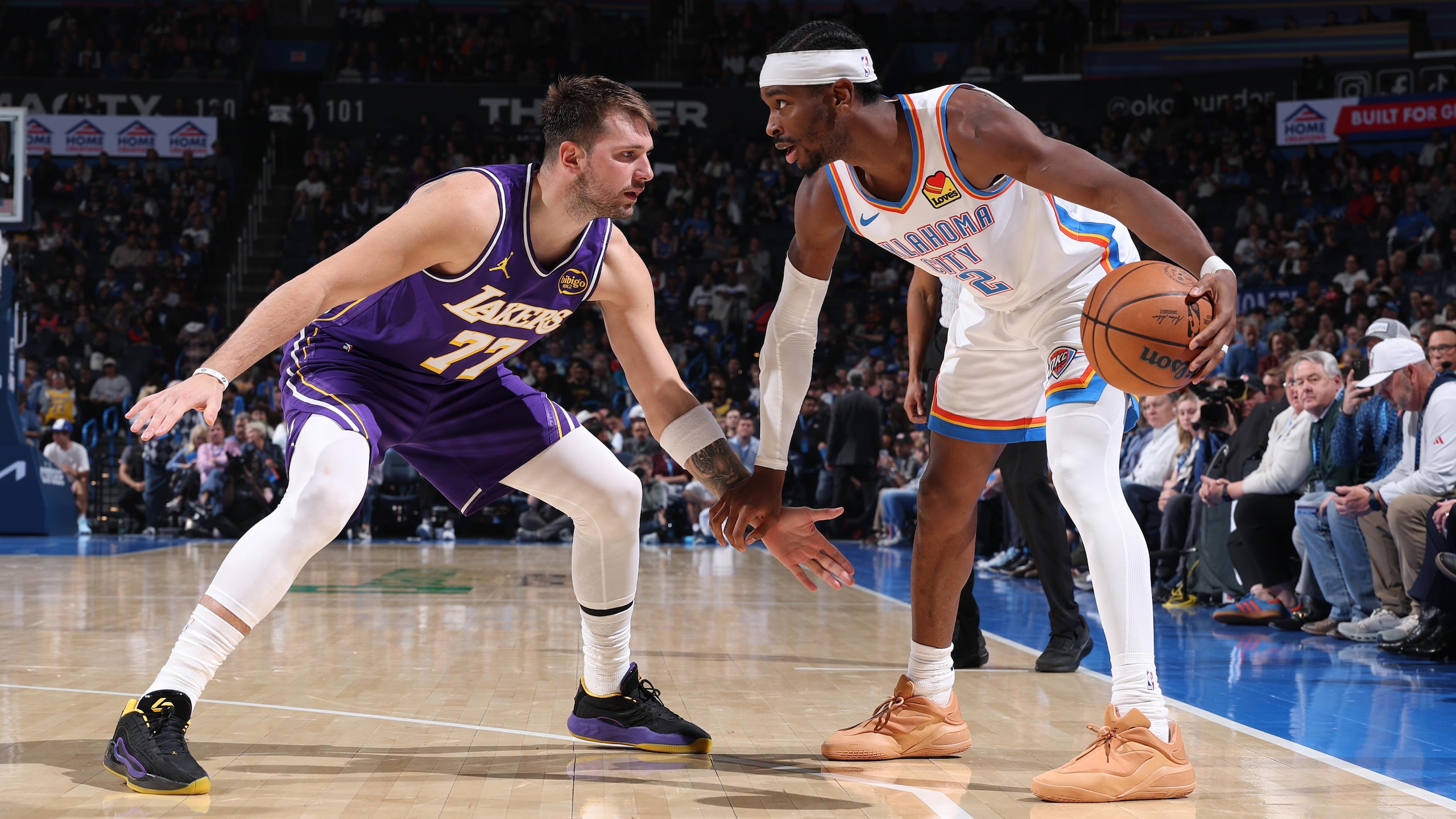 Los Angeles Lakers v Oklahoma City Thunder