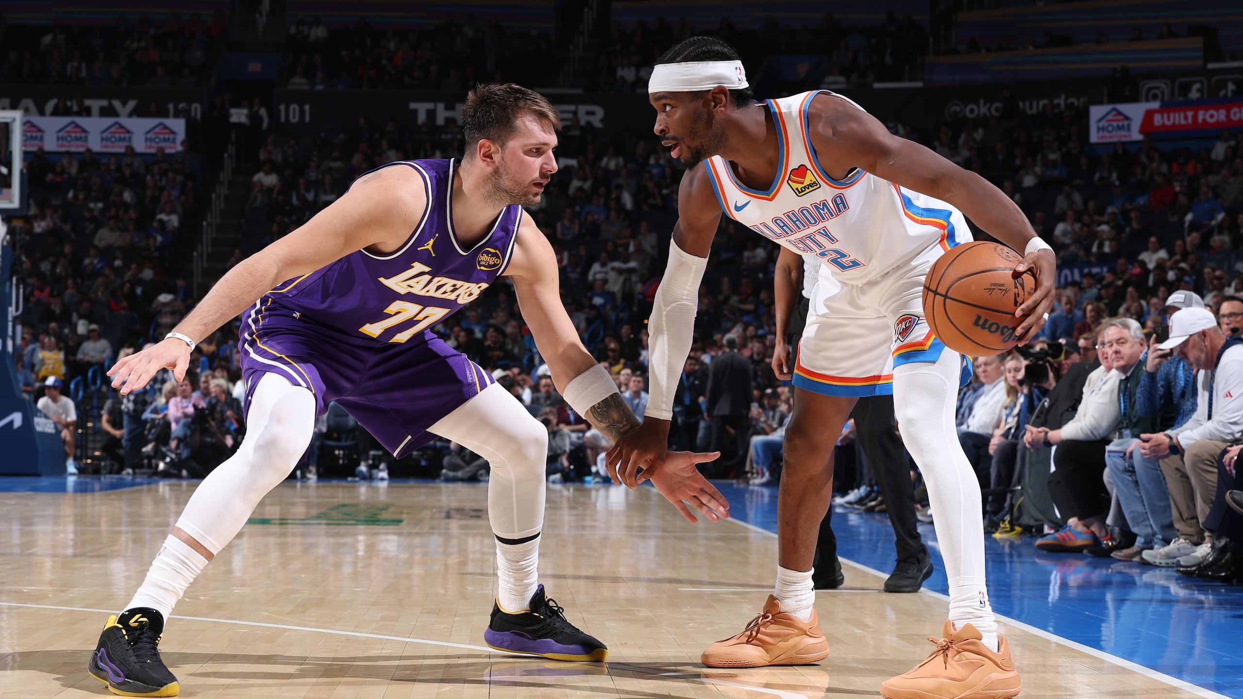 Los Angeles Lakers v Oklahoma City Thunder