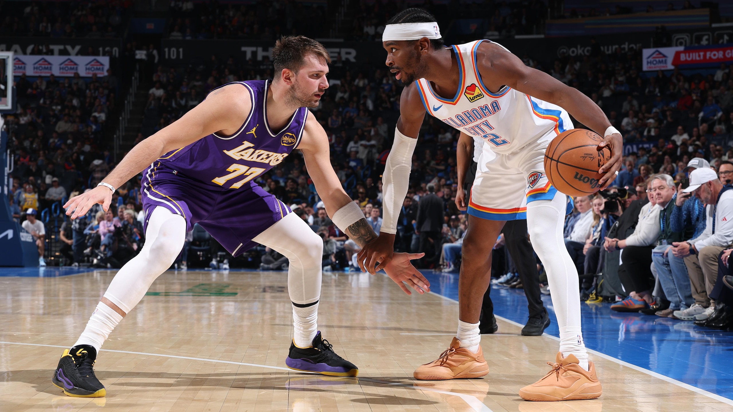 Los Angeles Lakers v Oklahoma City Thunder