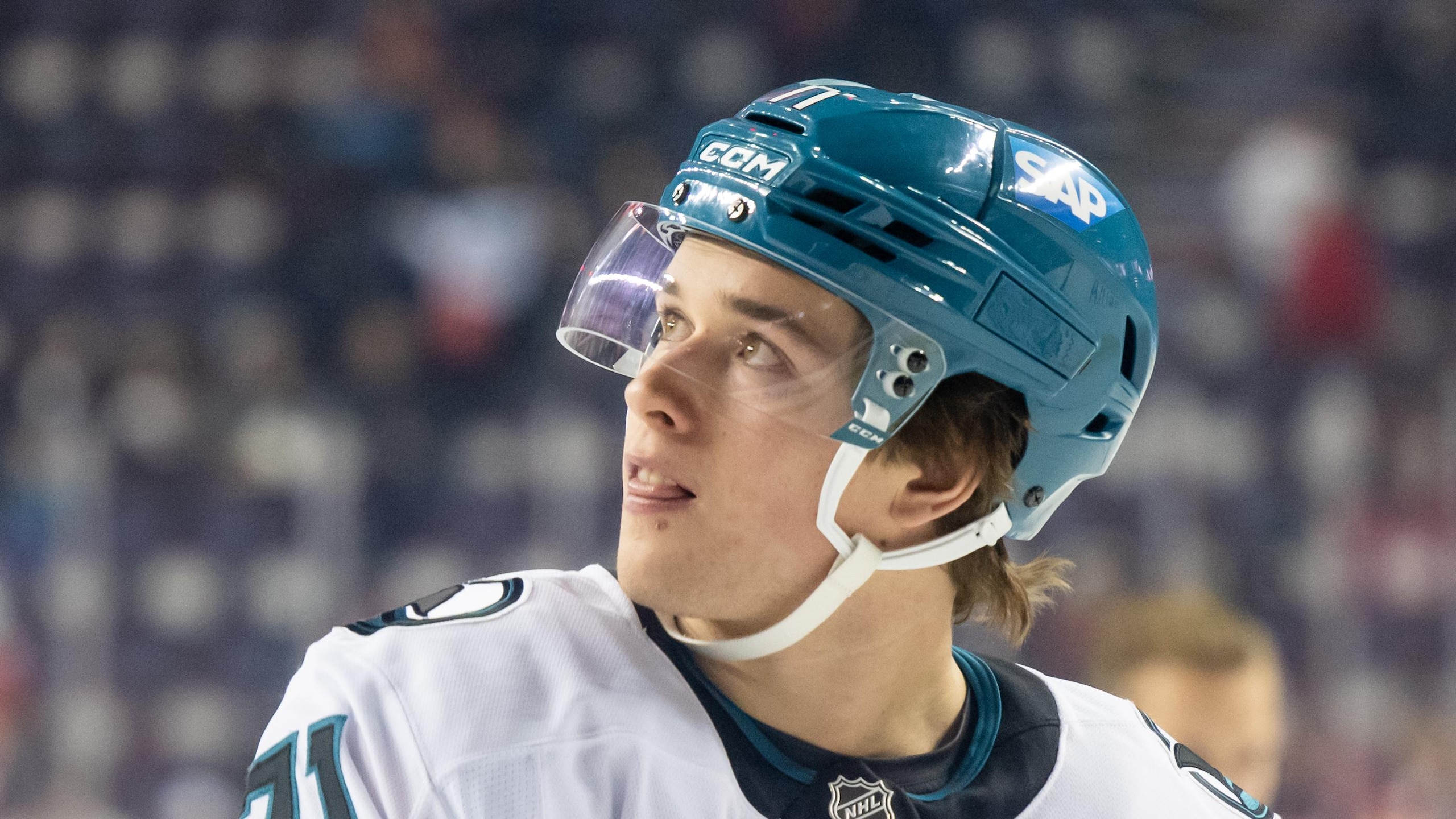 NHL: NOV 13 Sharks at Flames NHL: NOV 13 Sharks at Flames