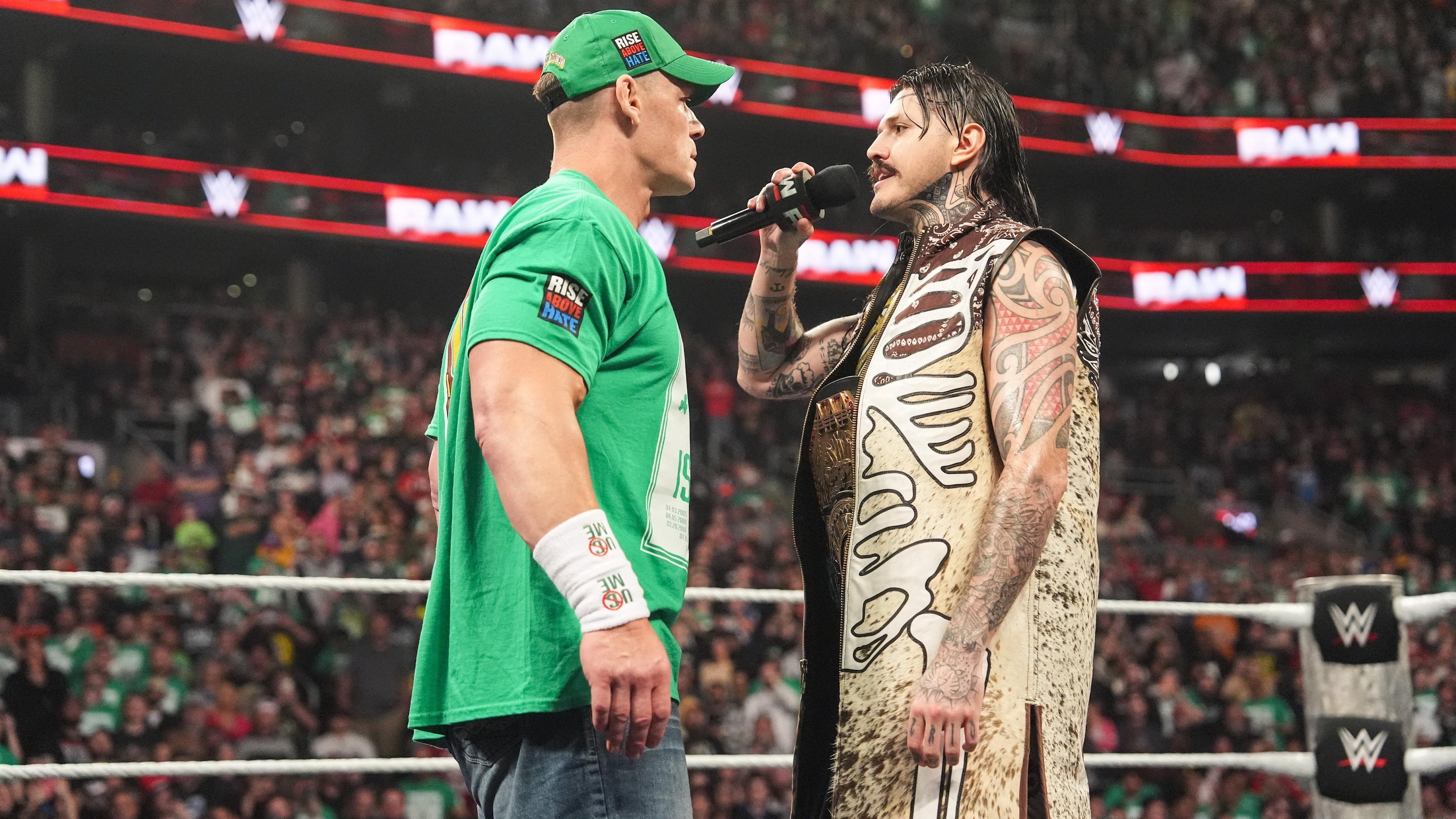 John Cena Loses WWE IC Title to Dom Mysterio as Liv Morgan Returns from Injury