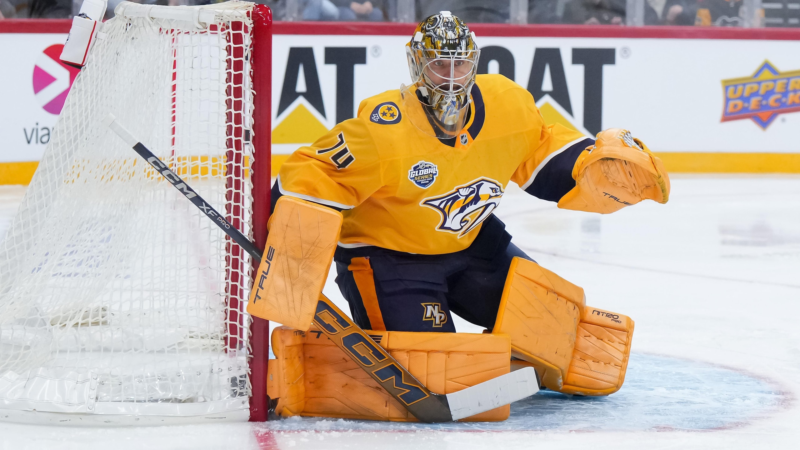 2025 NHL Global Series Sweden: Pittsburgh Penguins v Nashville Predators
