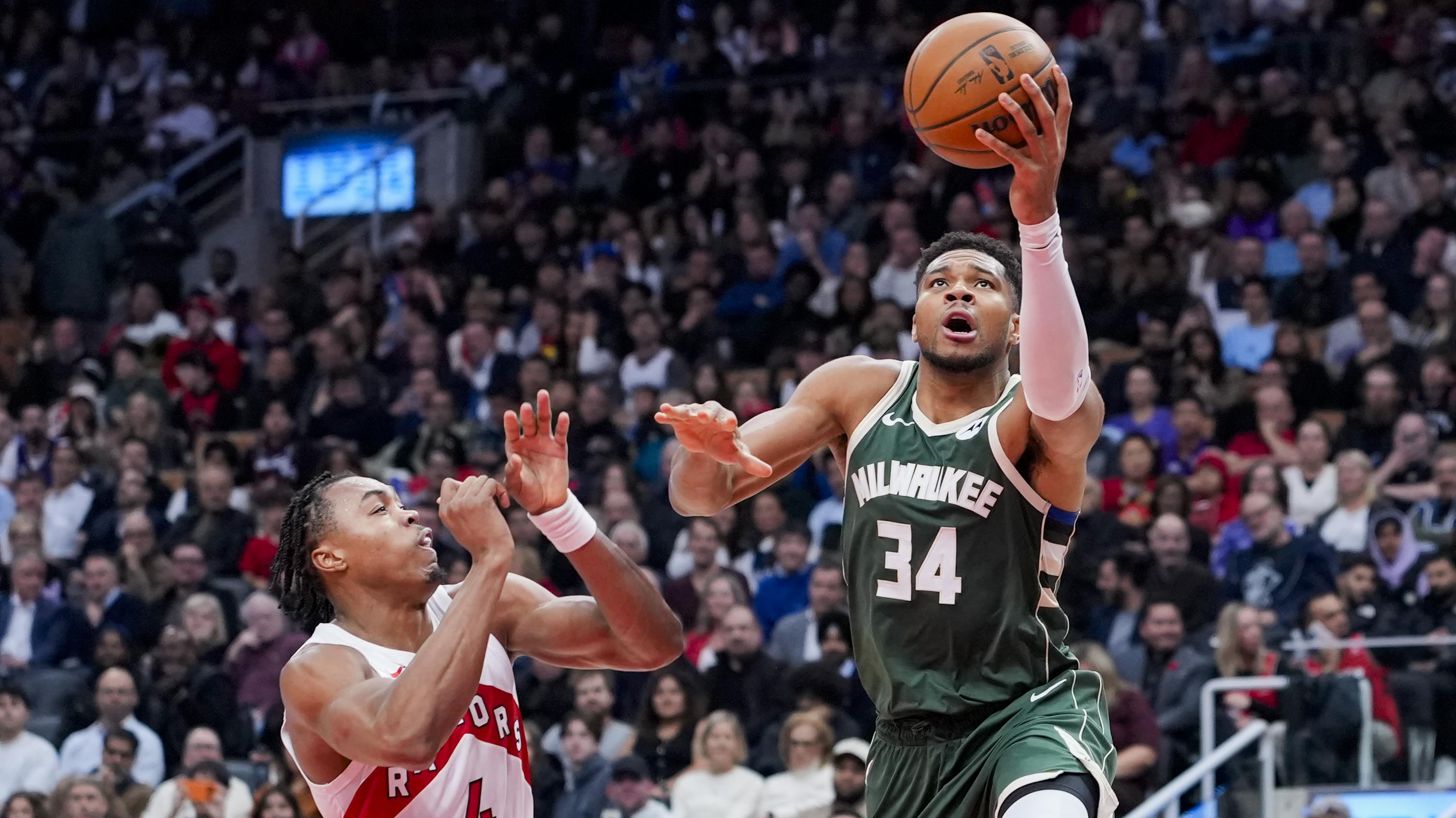 Milwaukee Bucks v Toronto Raptors