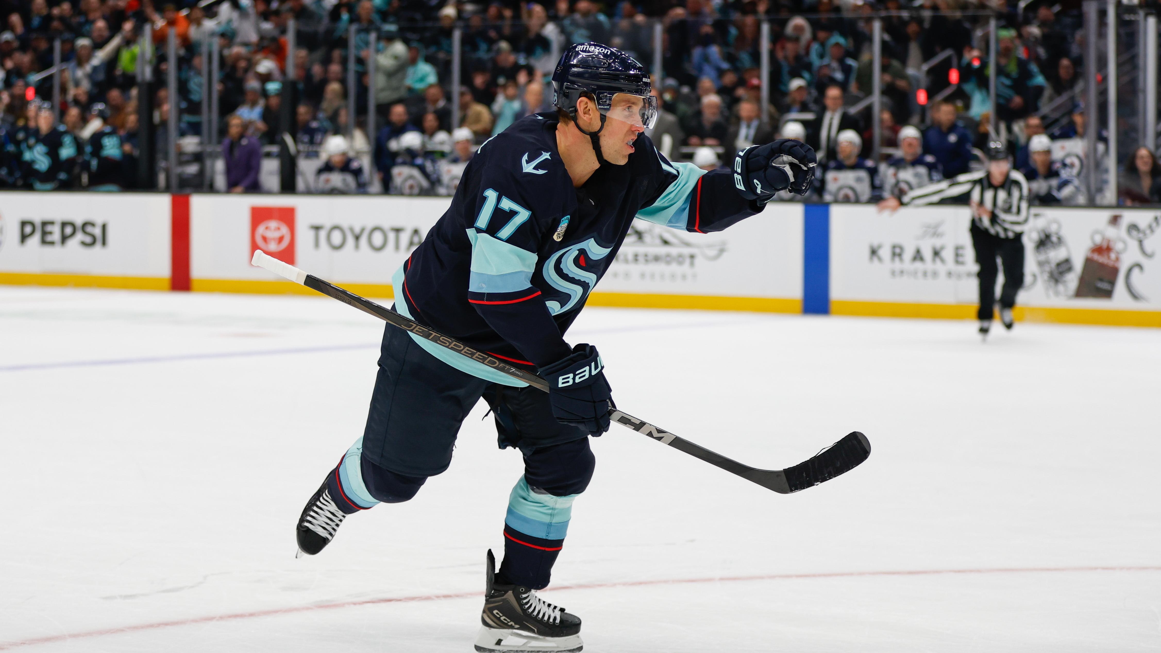 NHL: NOV 13 Jets at Kraken