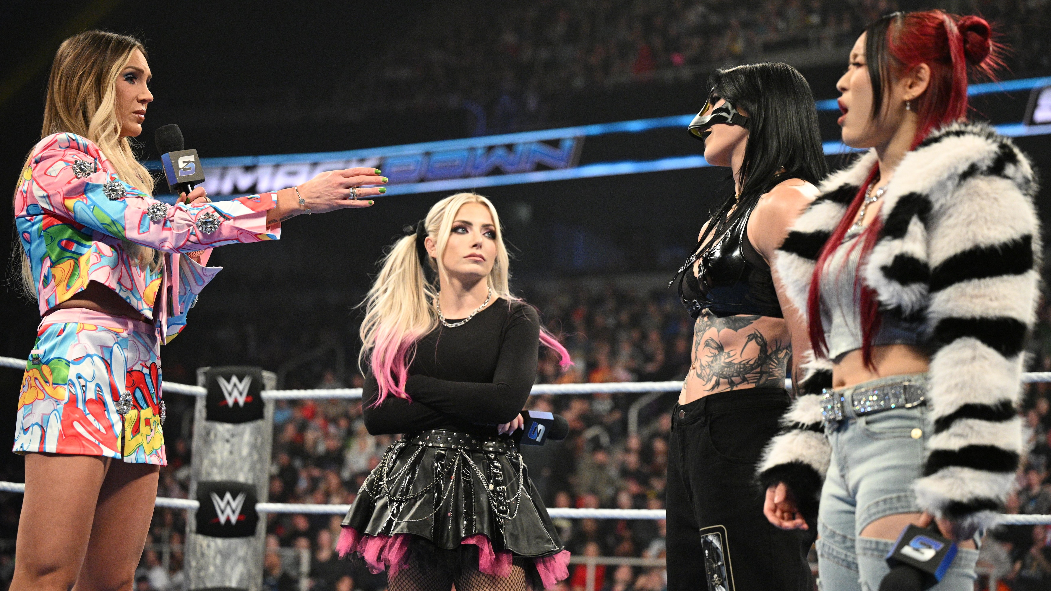 AJ Lee, Rhea Ripley, Iyo Sky, Alexa, Charlotte Win at WWE Survivor Series WarGames