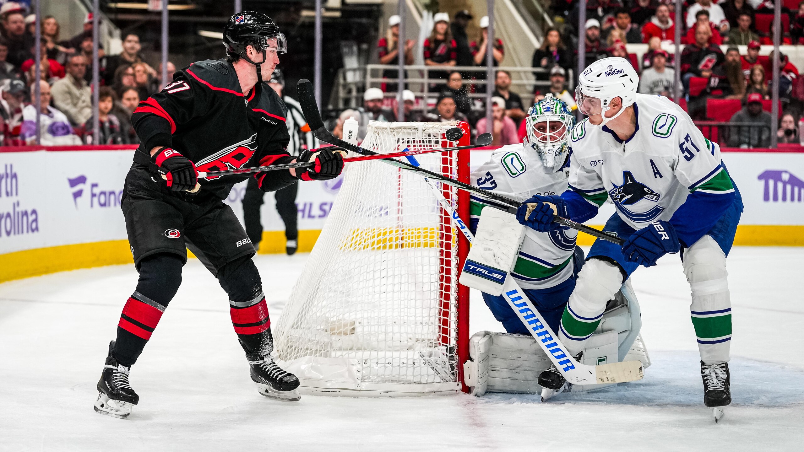 Vancouver Canucks v Carolina Hurricanes