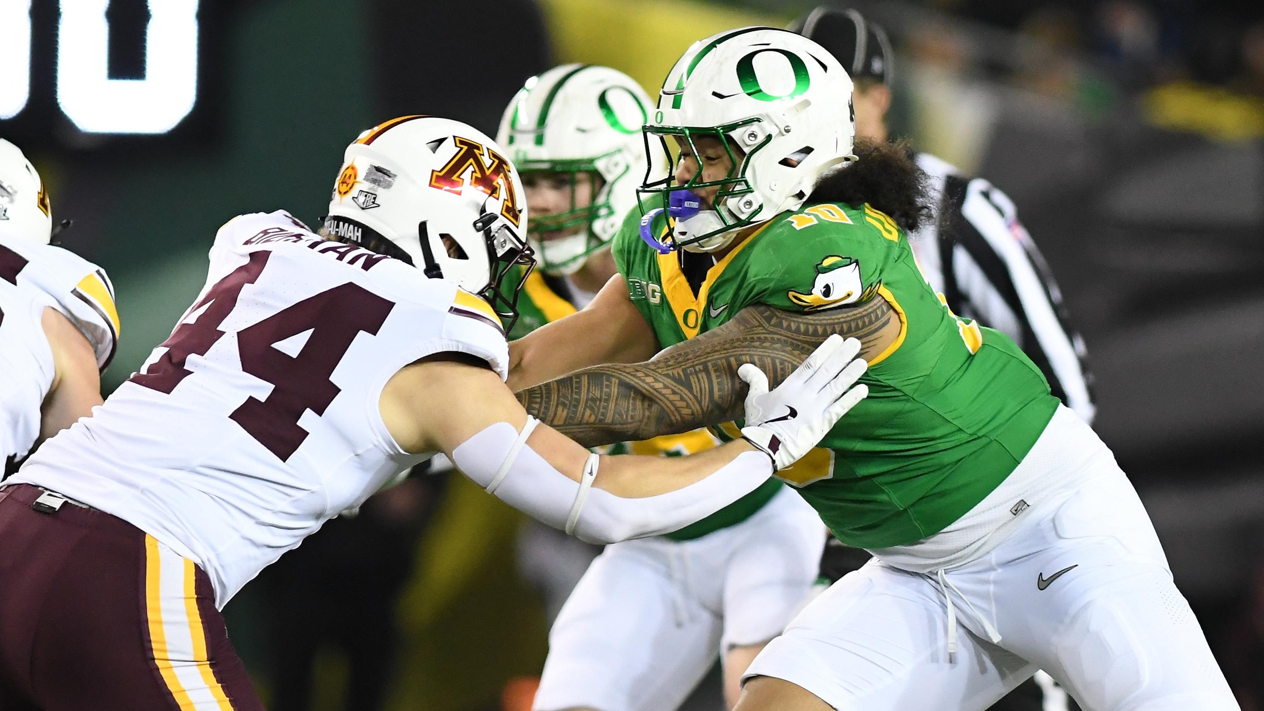 COLLEGE FOOTBALL: NOV 14 Minnesota at Oregon COLLEGE FOOTBALL: NOV 14 Minnesota at Oregon