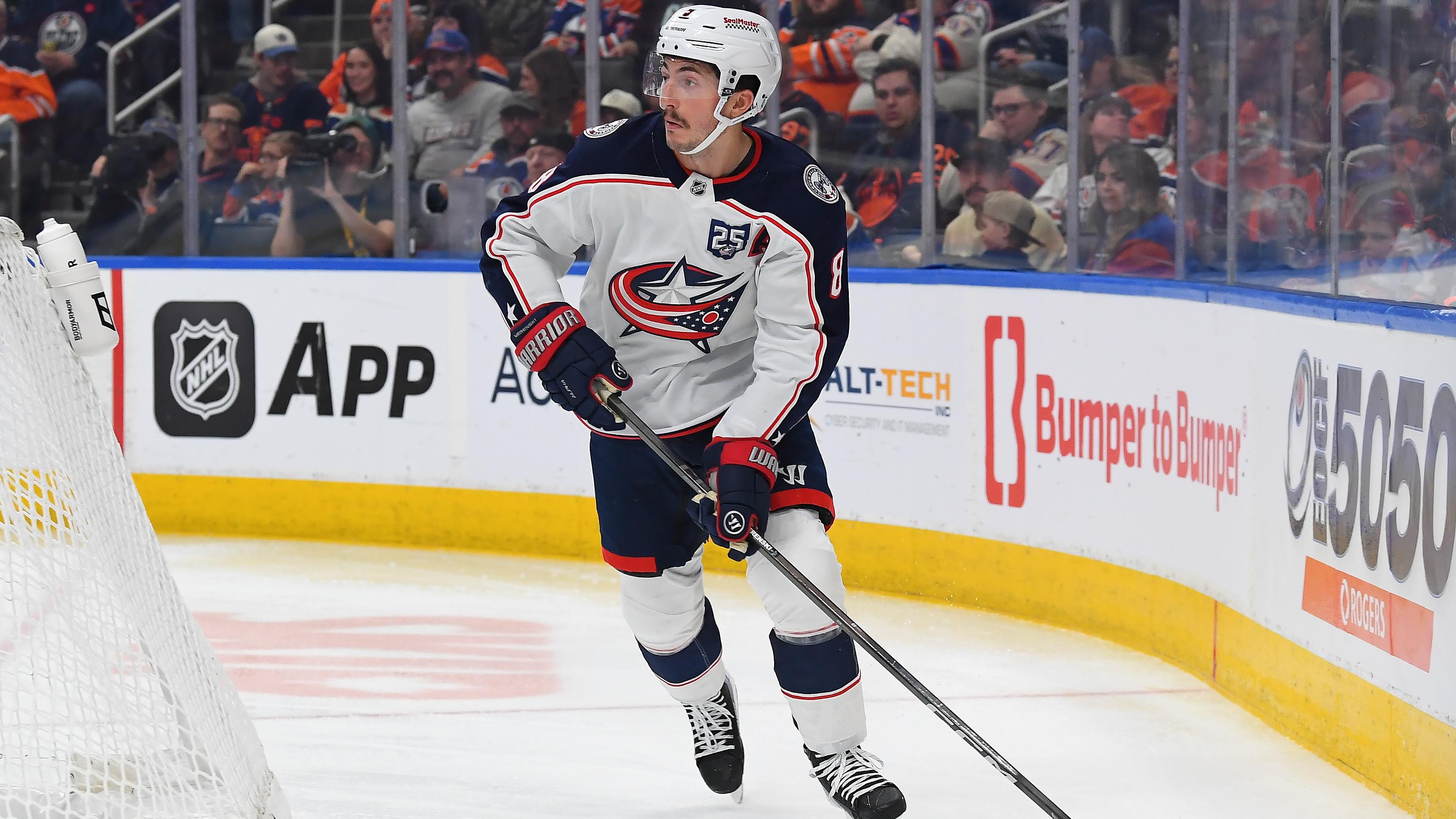 Columbus Blue Jackets v Edmonton Oilers