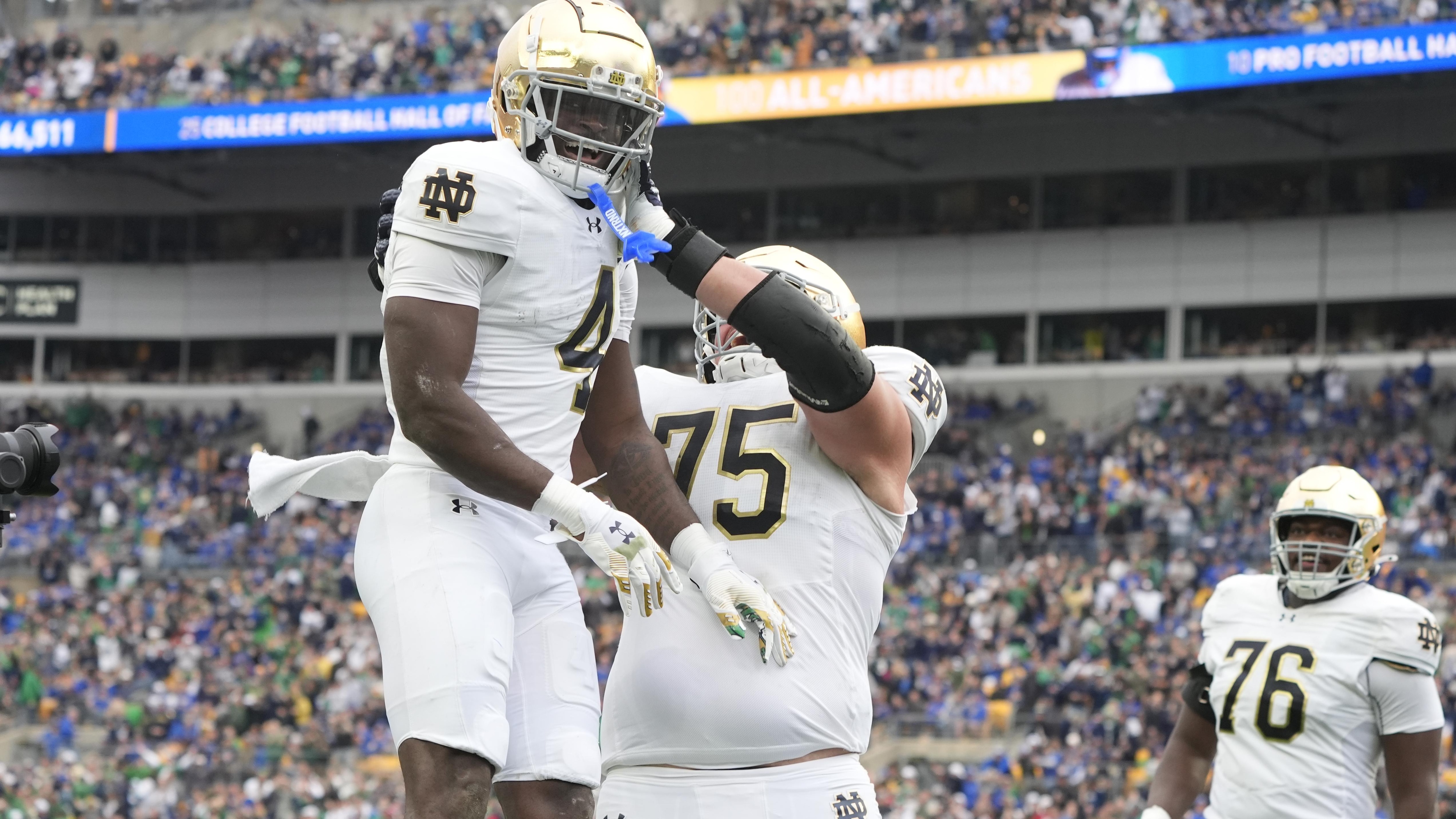 COLLEGE FOOTBALL: NOV 15 Notre Dame at Pitt
