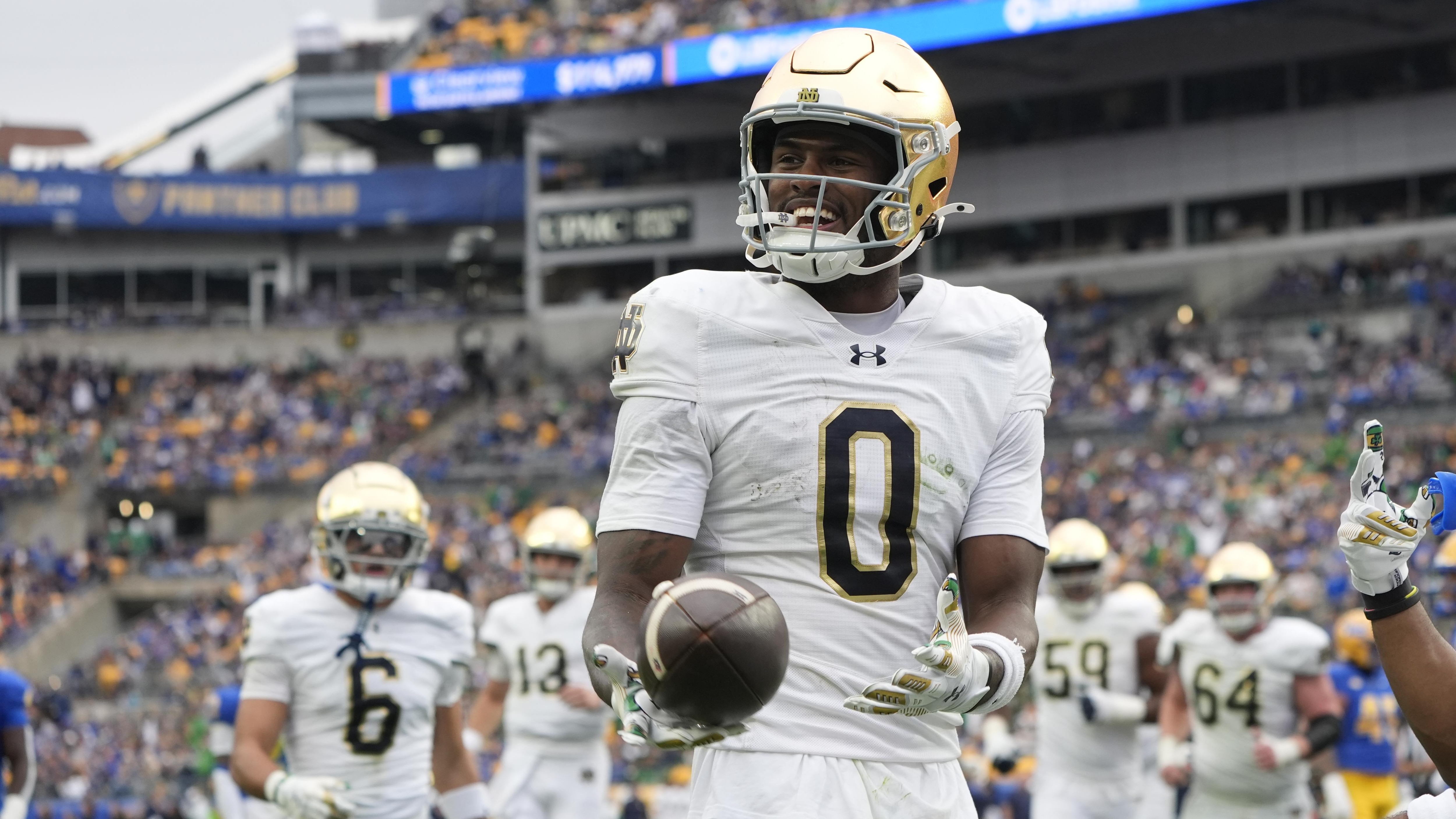 COLLEGE FOOTBALL: NOV 15 Notre Dame at Pitt