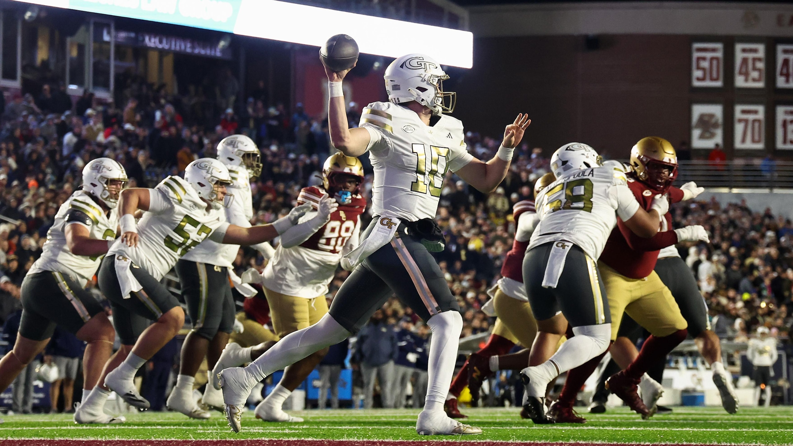 Georgia Tech Yellow Jackets v Boston College Eagles Georgia Tech Yellow Jackets v Boston College Eagles
