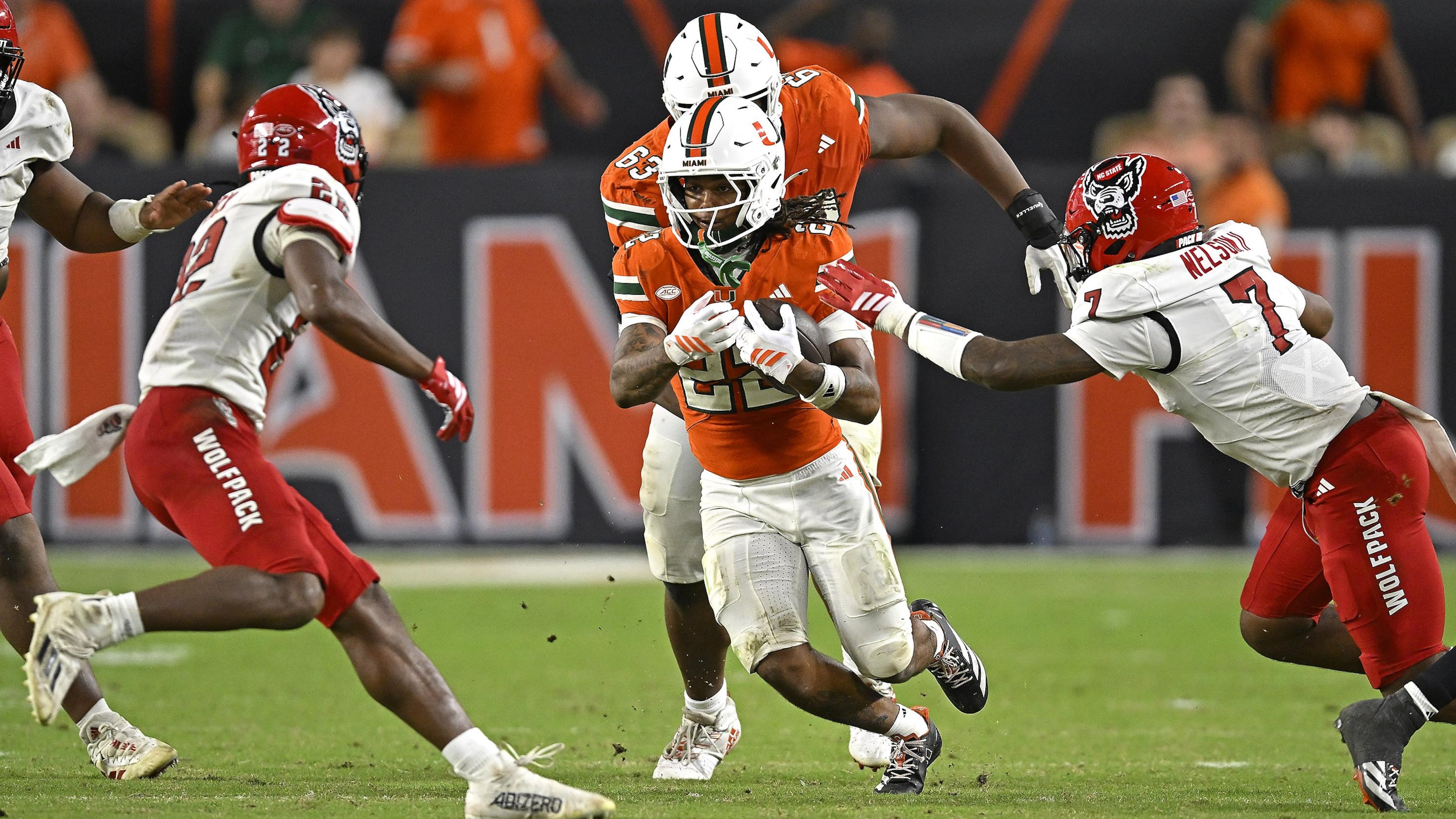 COLLEGE FOOTBALL: NOV 15 NC State at Miami COLLEGE FOOTBALL: NOV 15 NC State at Miami
