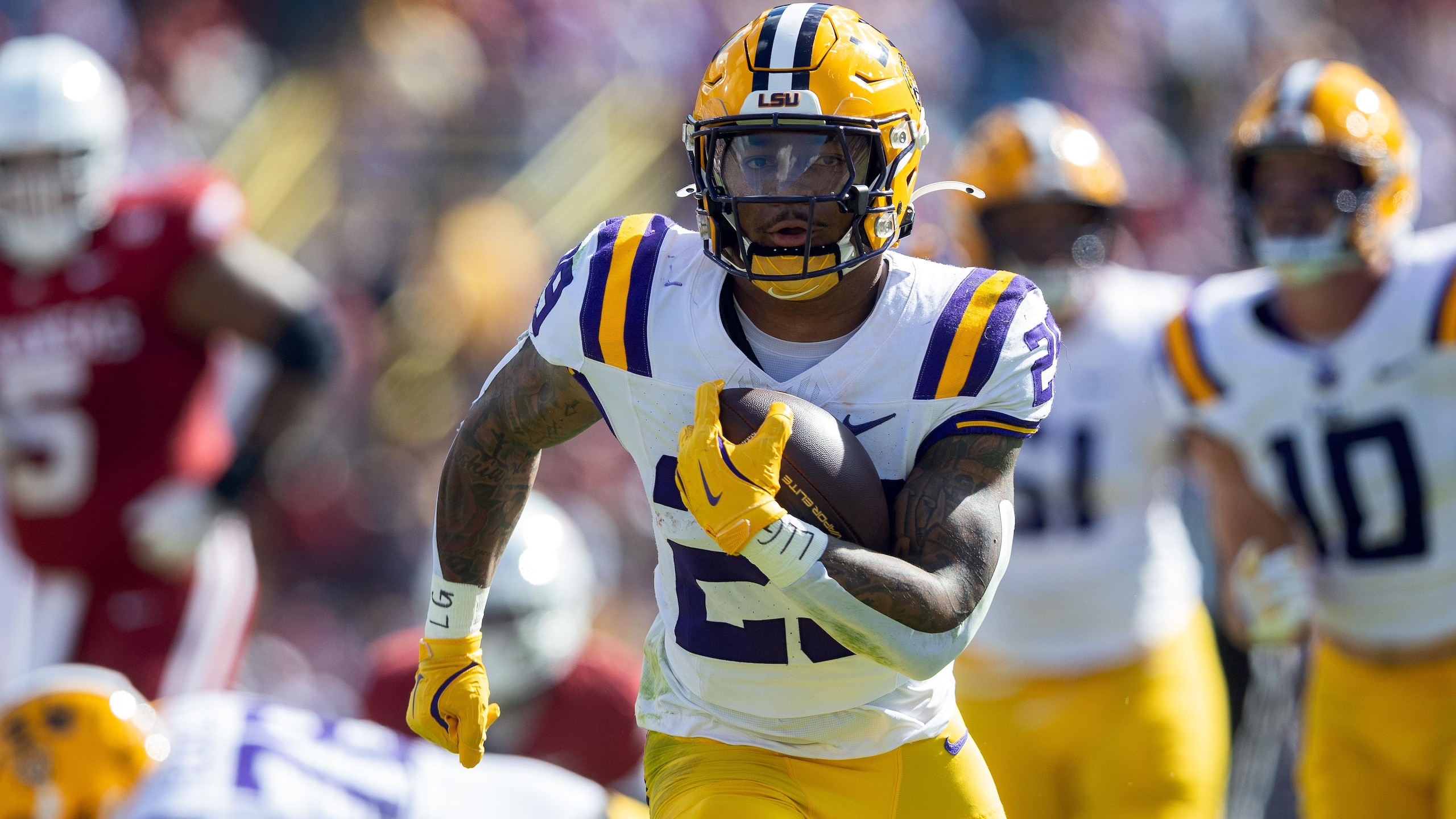 COLLEGE FOOTBALL: NOV 15 Arkansas at LSU