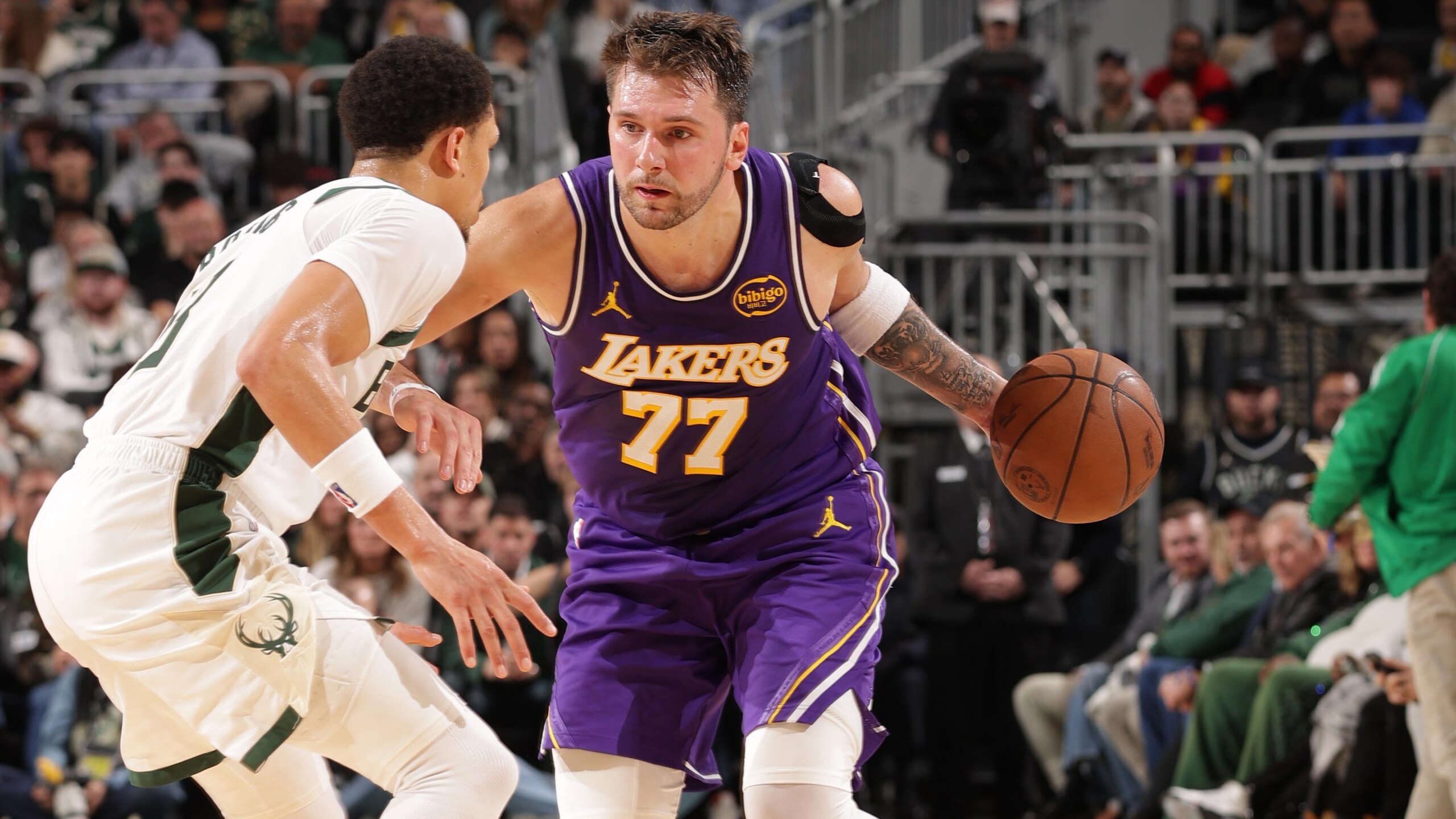 Los Angeles Lakers v Milwaukee Bucks Los Angeles Lakers v Milwaukee Bucks