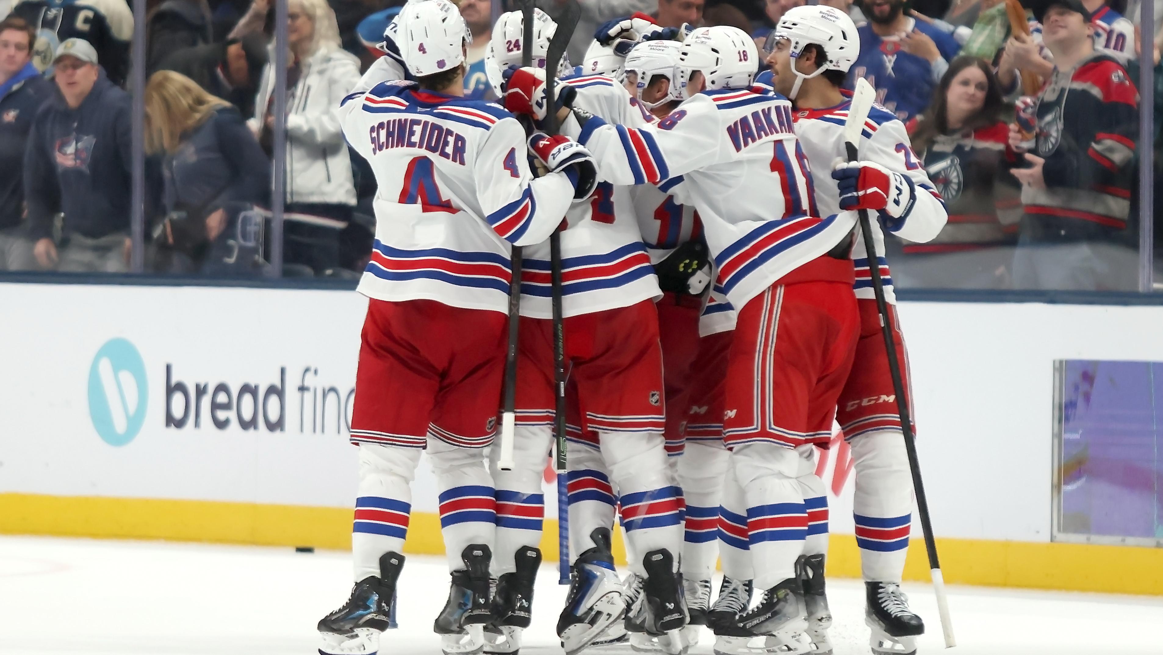 New York Rangers v Columbus Blue Jackets